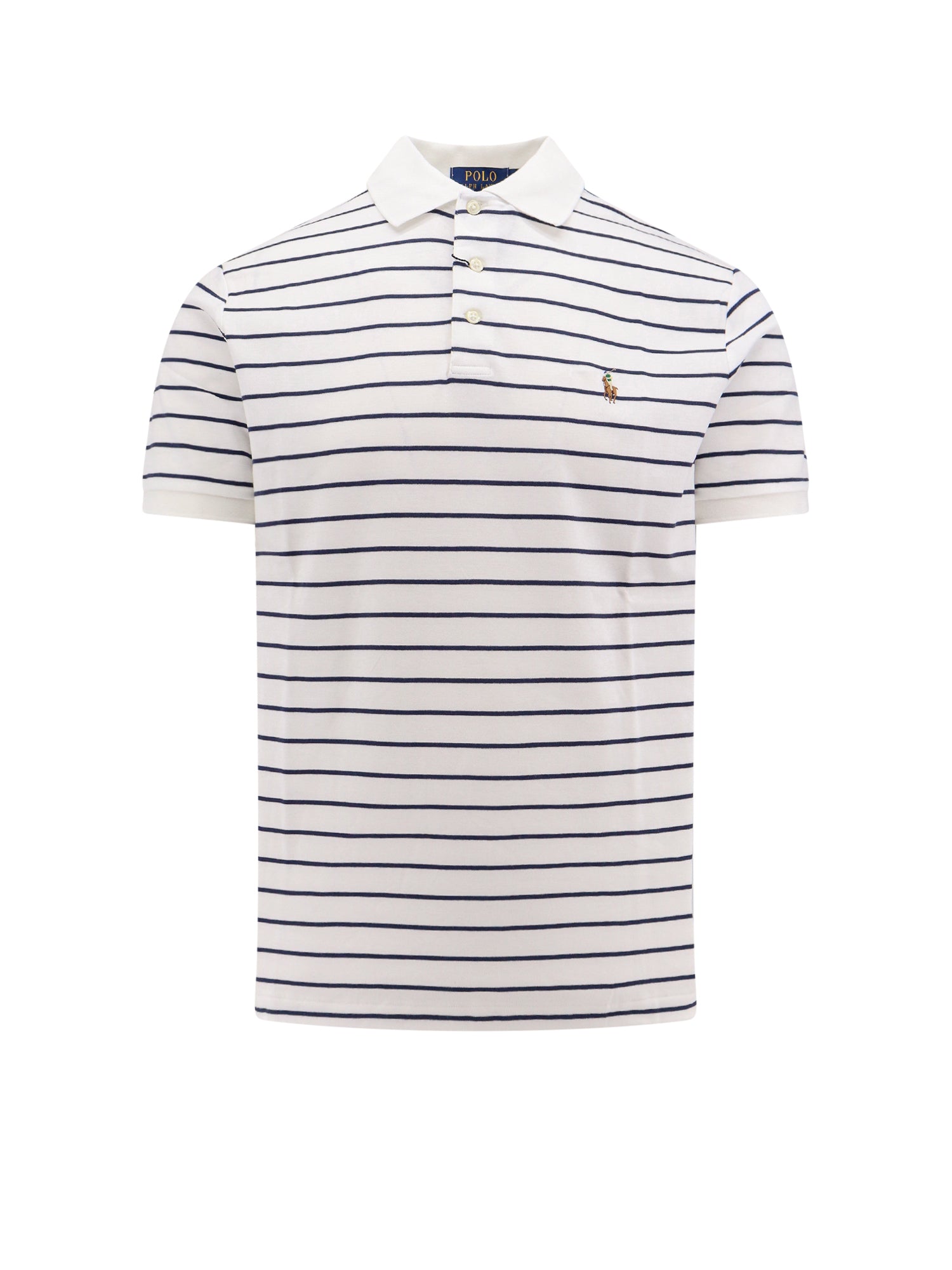 Polo Ralph Lauren-Maglia polo in cotone a righe-Uomo