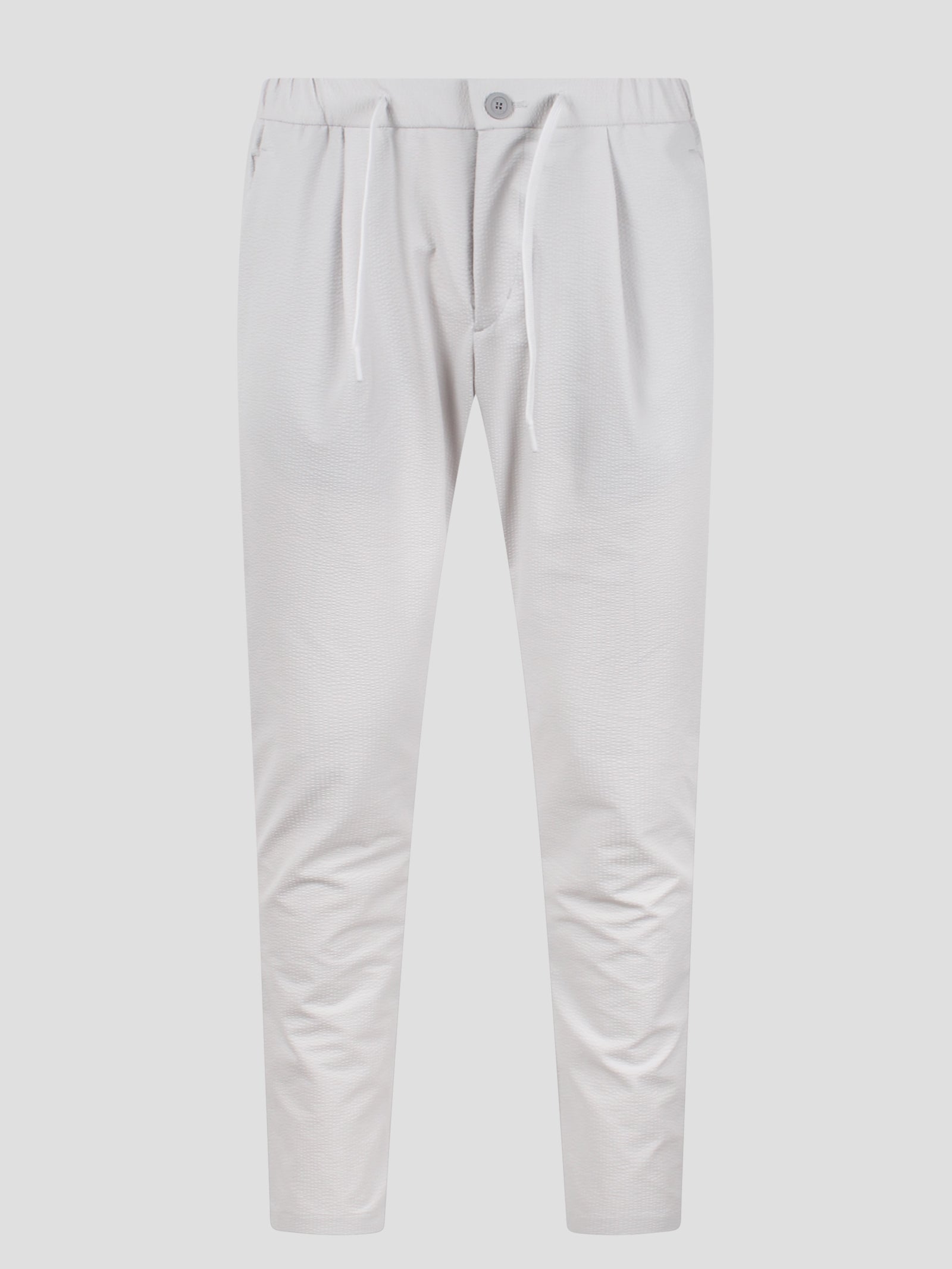 Herno-Wavy touch laminar trousers-Uomo