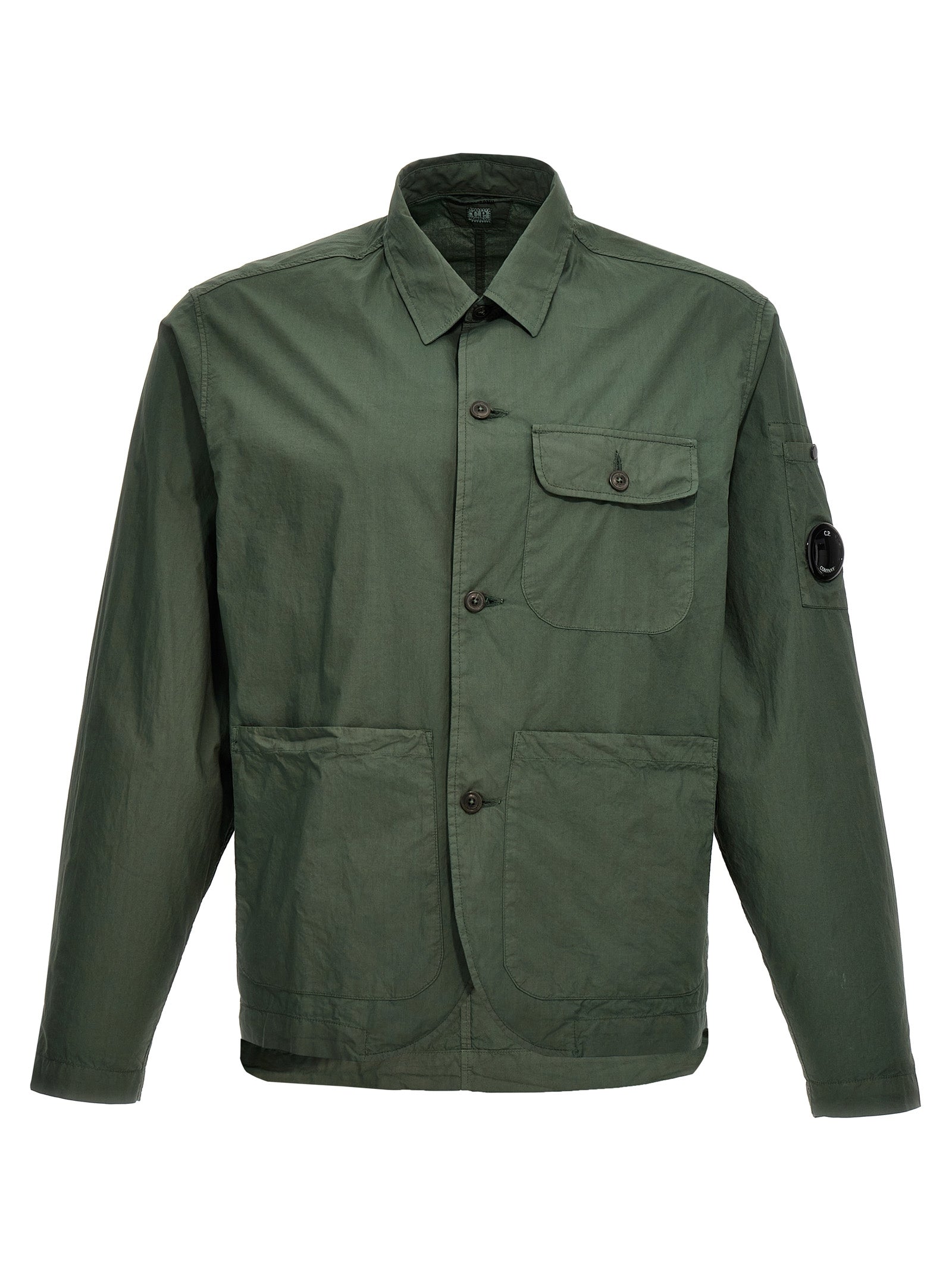 C. P. Company-Workwear Camicie Verde-Uomo