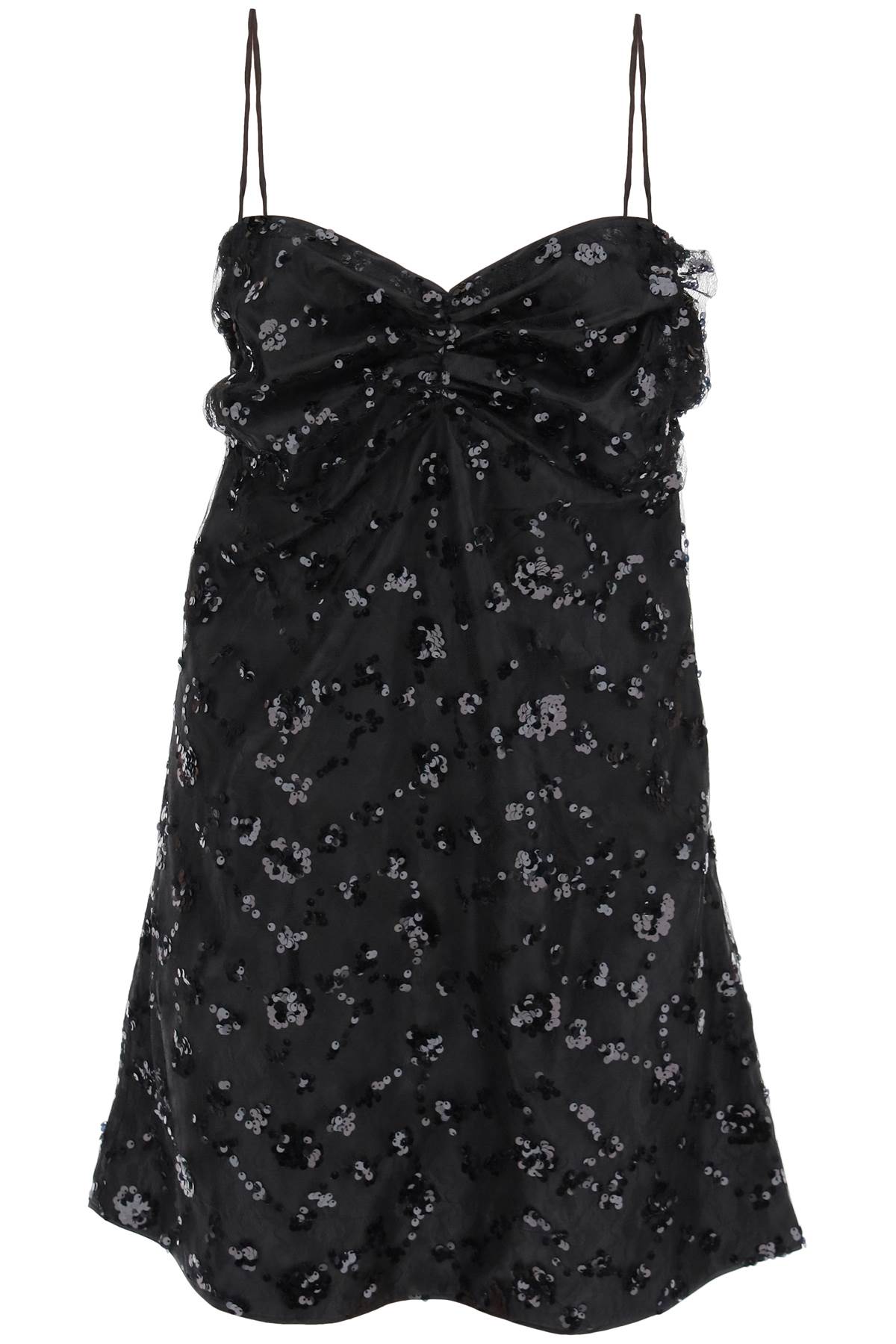 Ganni-Mini Abito Con Paillettes-Donna