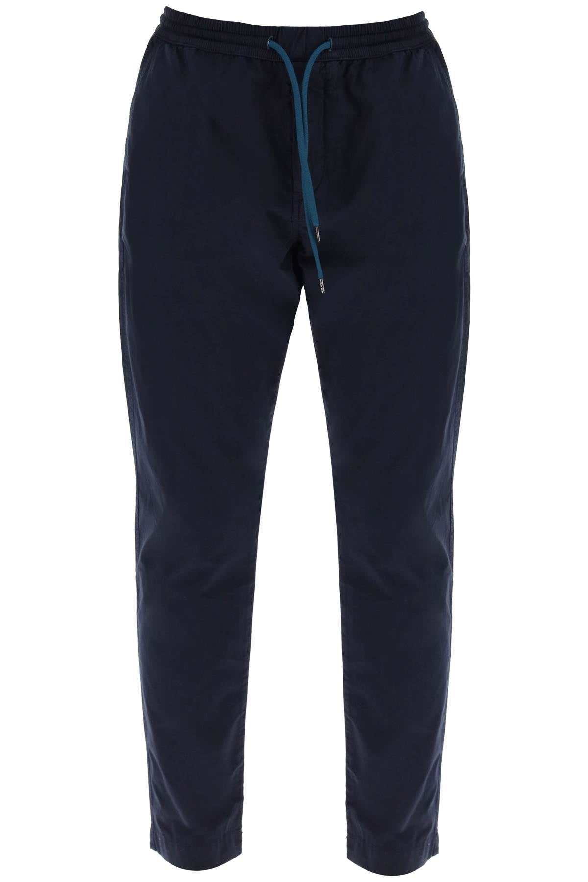 Ps Paul Smith-Pantaloni In Leggero Cotone Biologico-Uomo