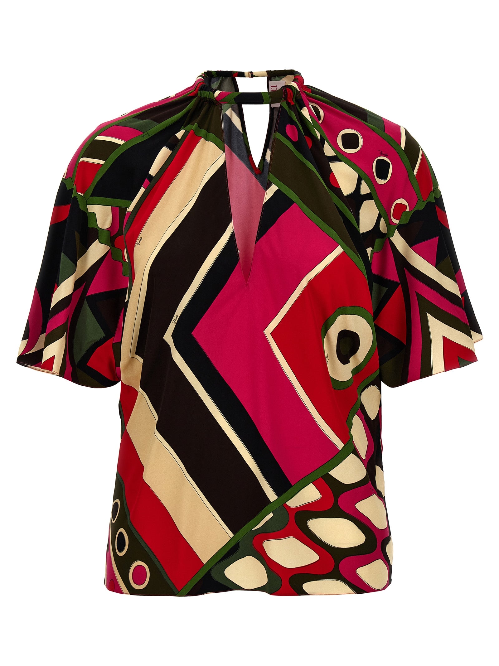 Emilio Pucci-Vivara Top Multicolor-Donna