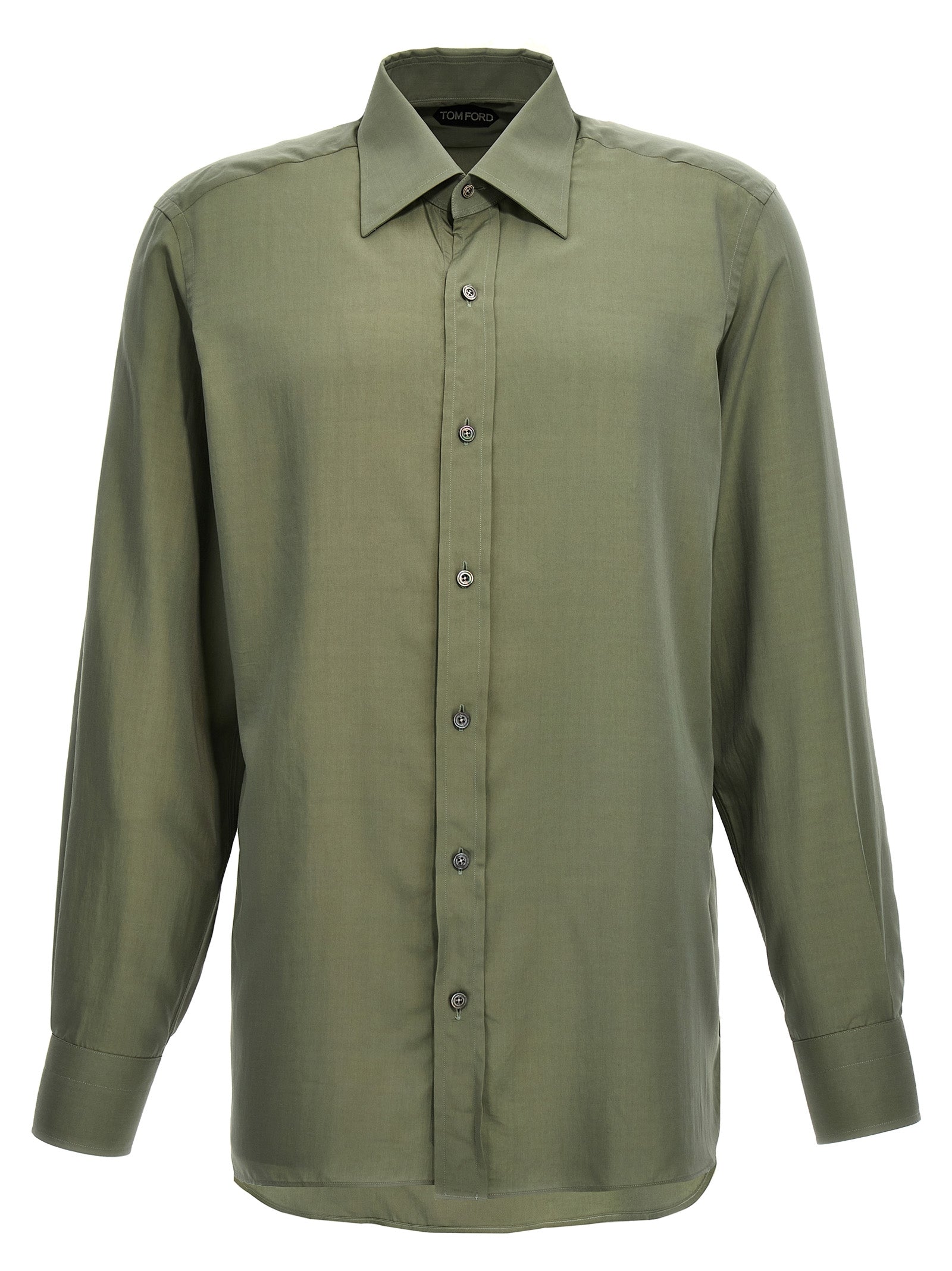 Tom Ford-Parachute Camicie Verde-Uomo