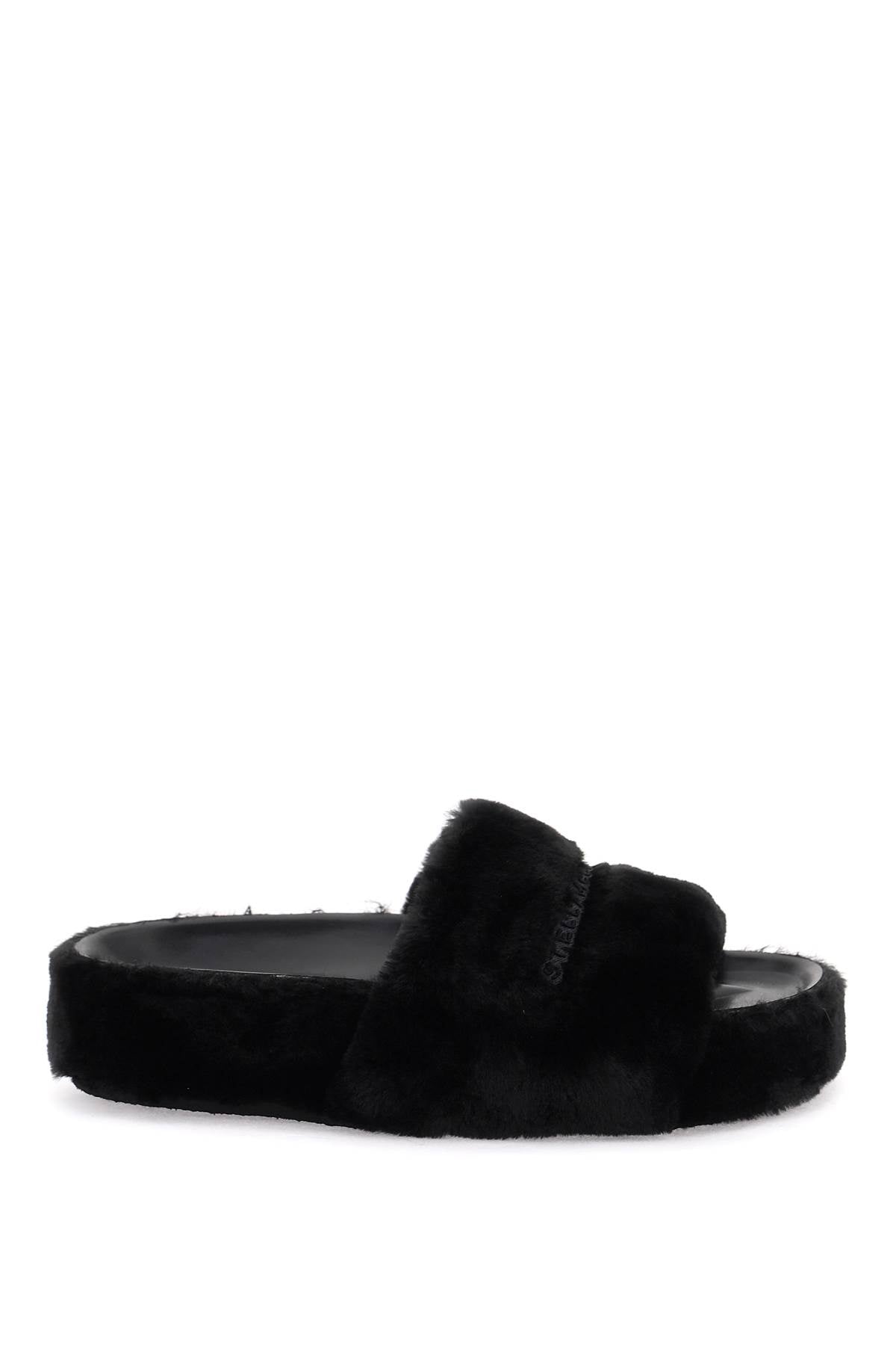 Stella Mc Cartney-Slides In Eco Pelliccia-Donna