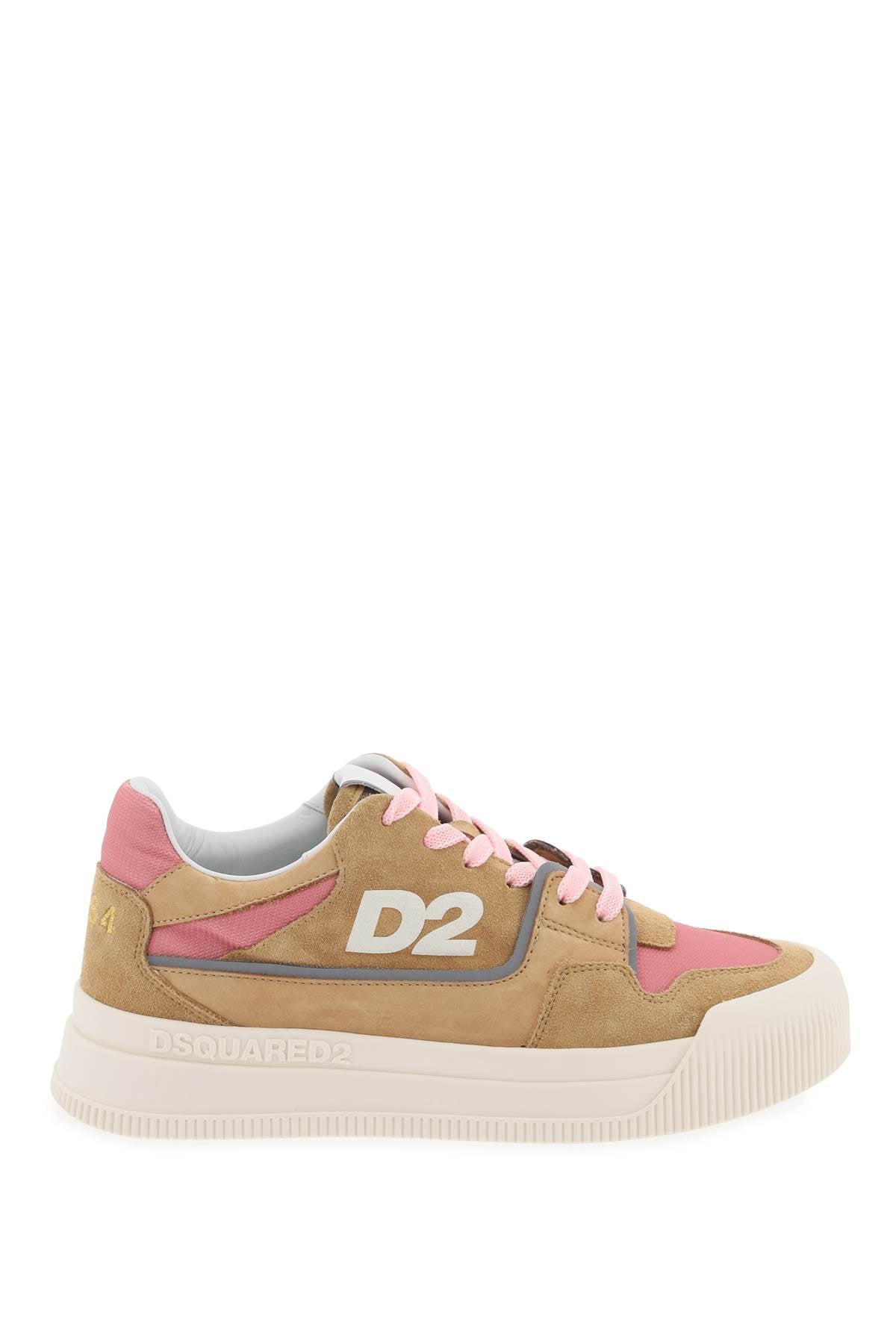 Dsquared2-Sneakers New Jersey In Pelle Scamosciata-Donna