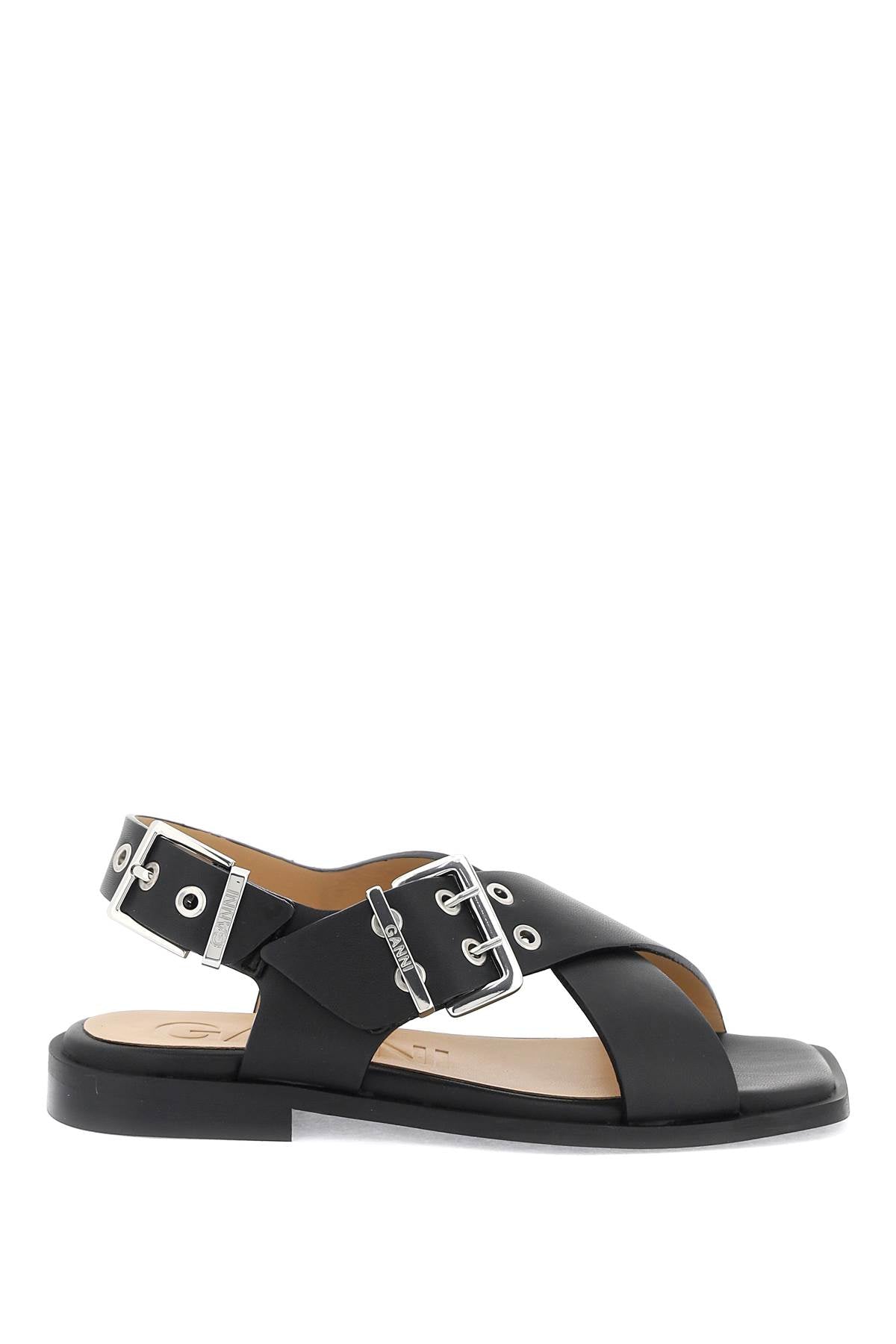 Ganni-Sandali Feminine Buckle-Donna