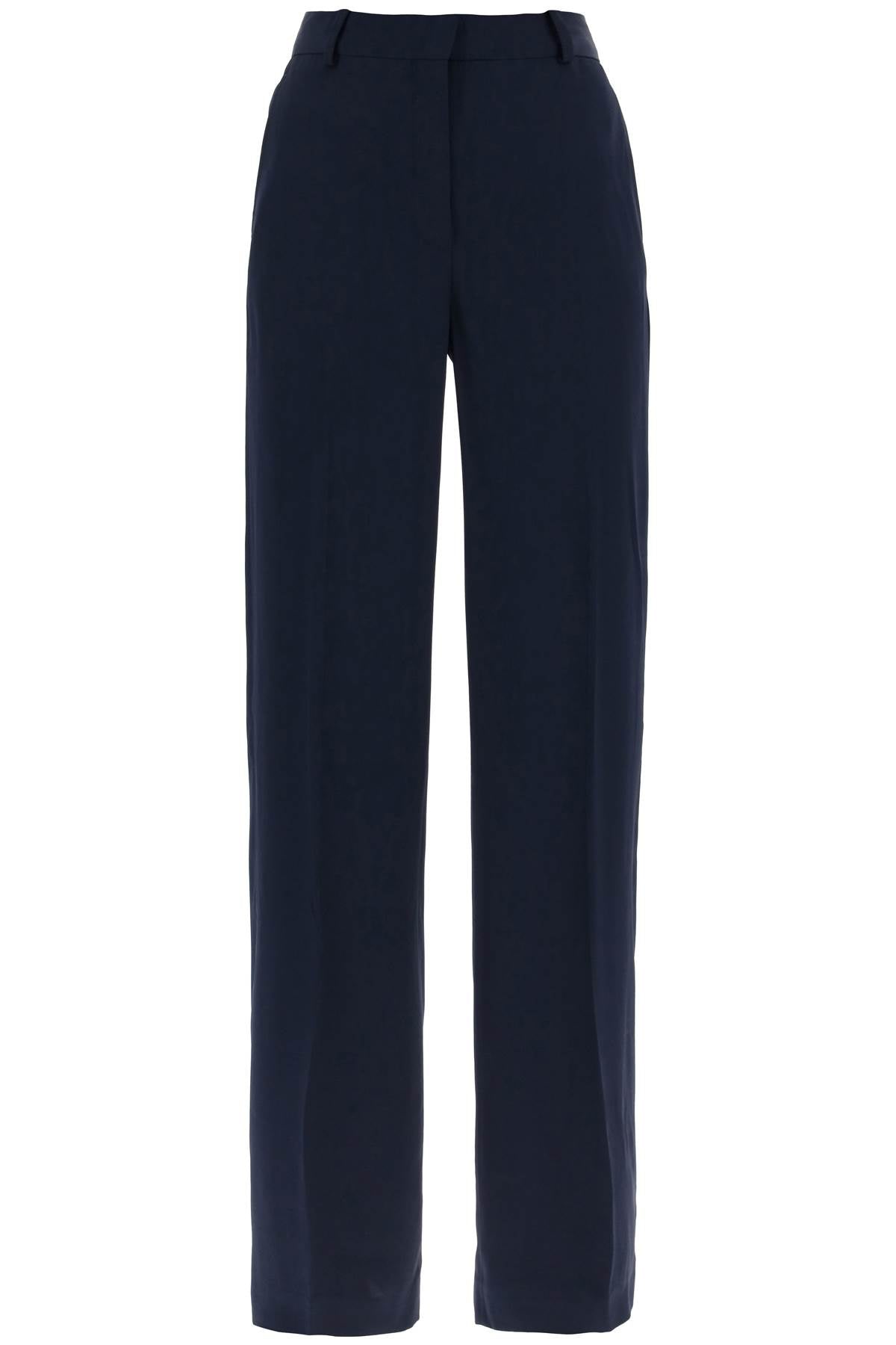 Stella Mc Cartney-Pantaloni Palazzo In Crepe-Donna