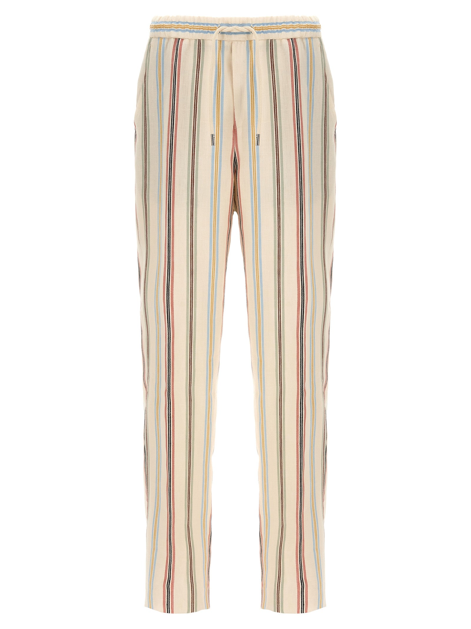 Etro-Striped Pantaloni Multicolor-Uomo