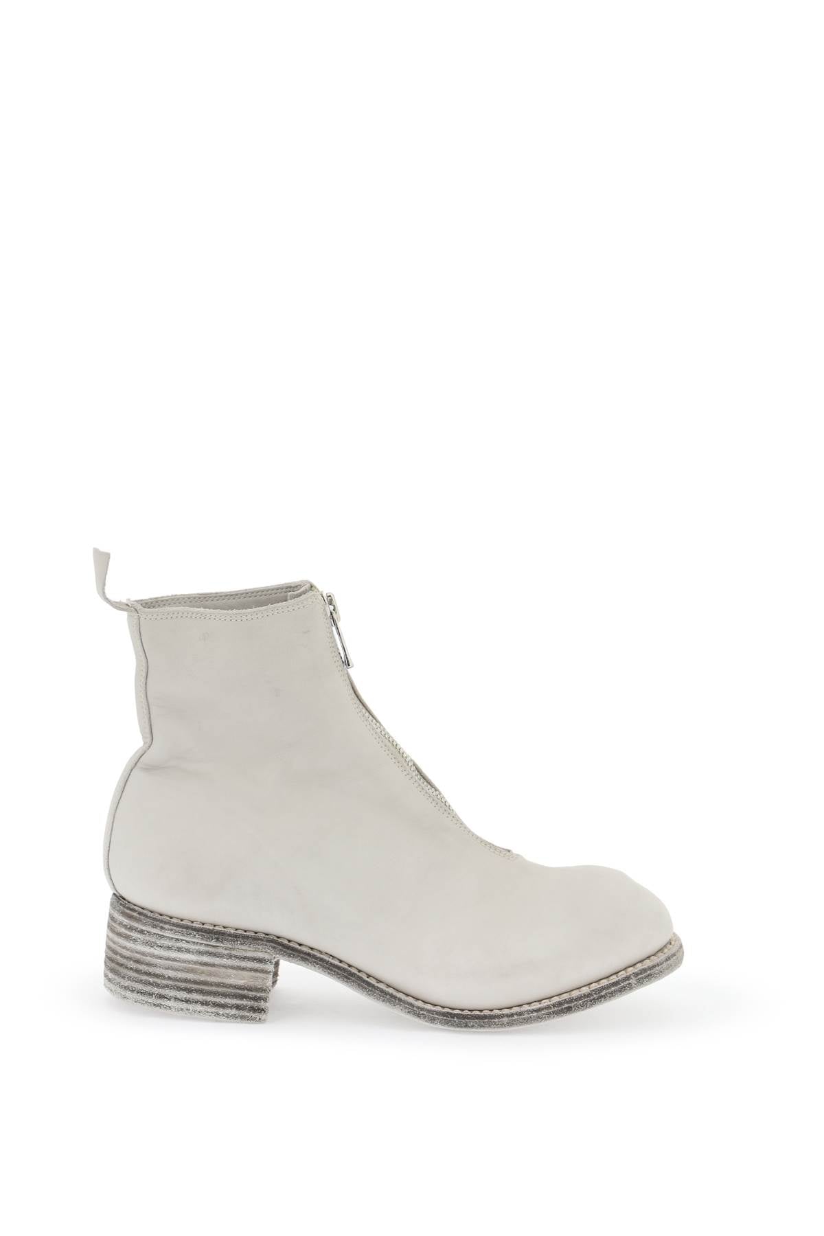 Guidi-Stivaletti In Pelle Front Zip-Donna