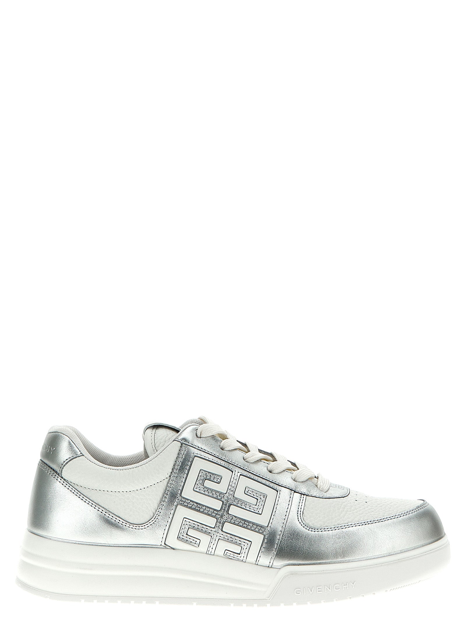 Givenchy-4g Sneakers Silver-Uomo