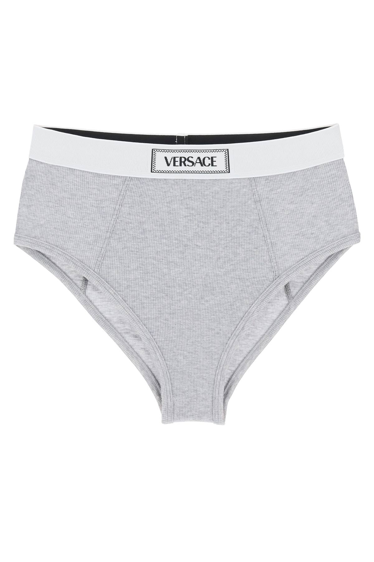 Versace-Slip A Coste Con Logo '90s Vintage-Donna