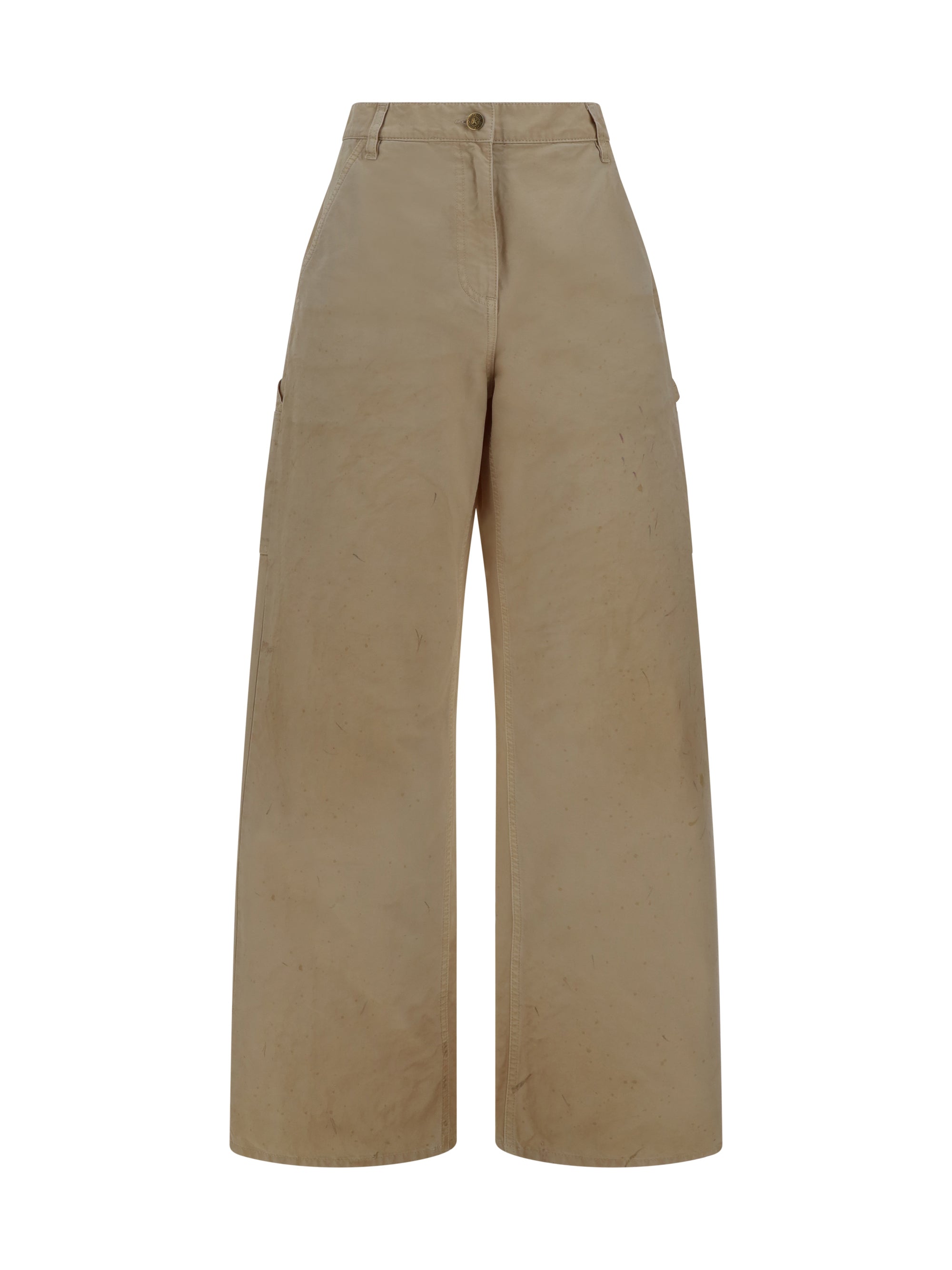 Golden Goose-Pantaloni Workwear-Donna