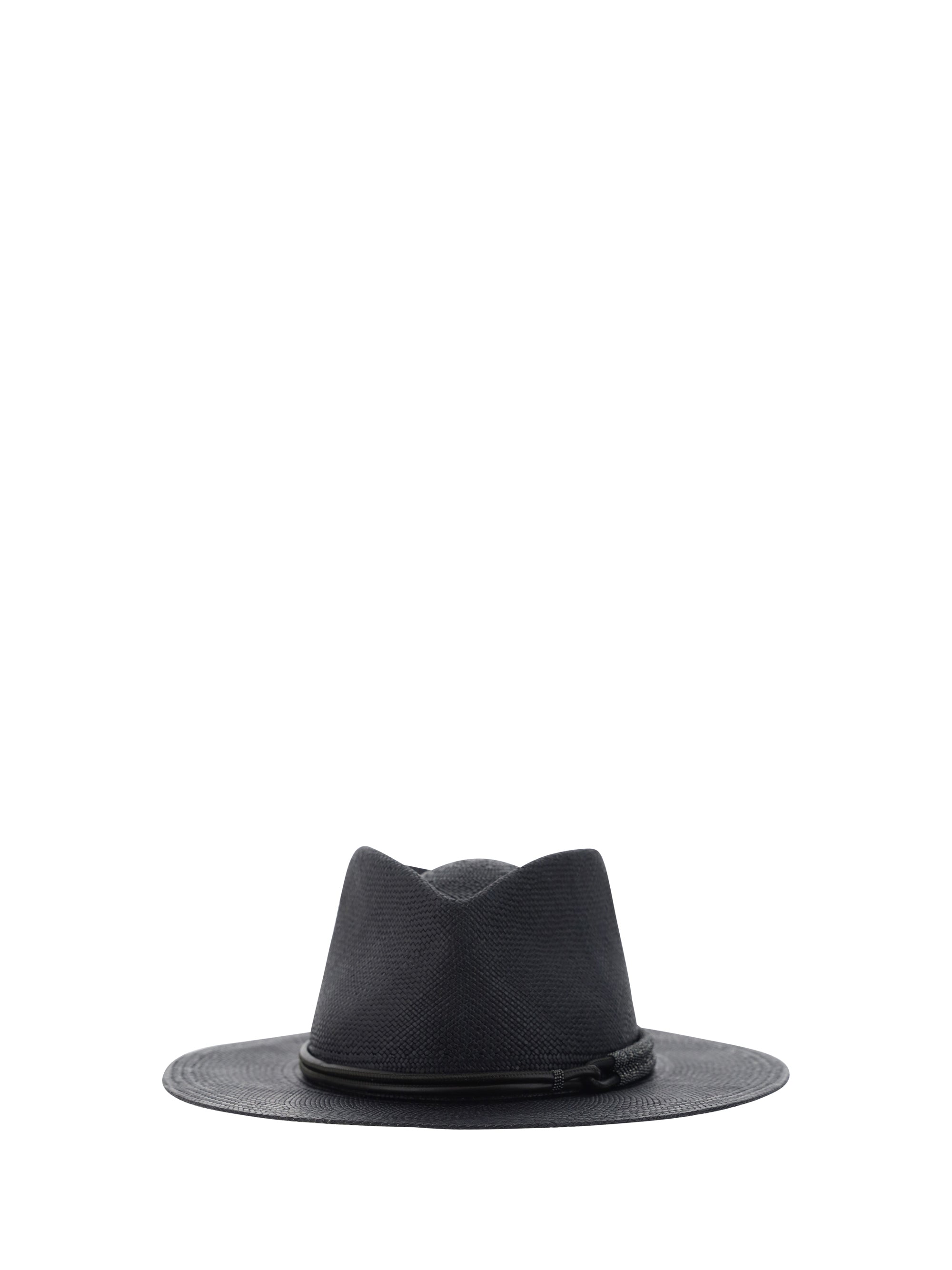 Brunello Cucinelli-Cappello Fedora-Donna