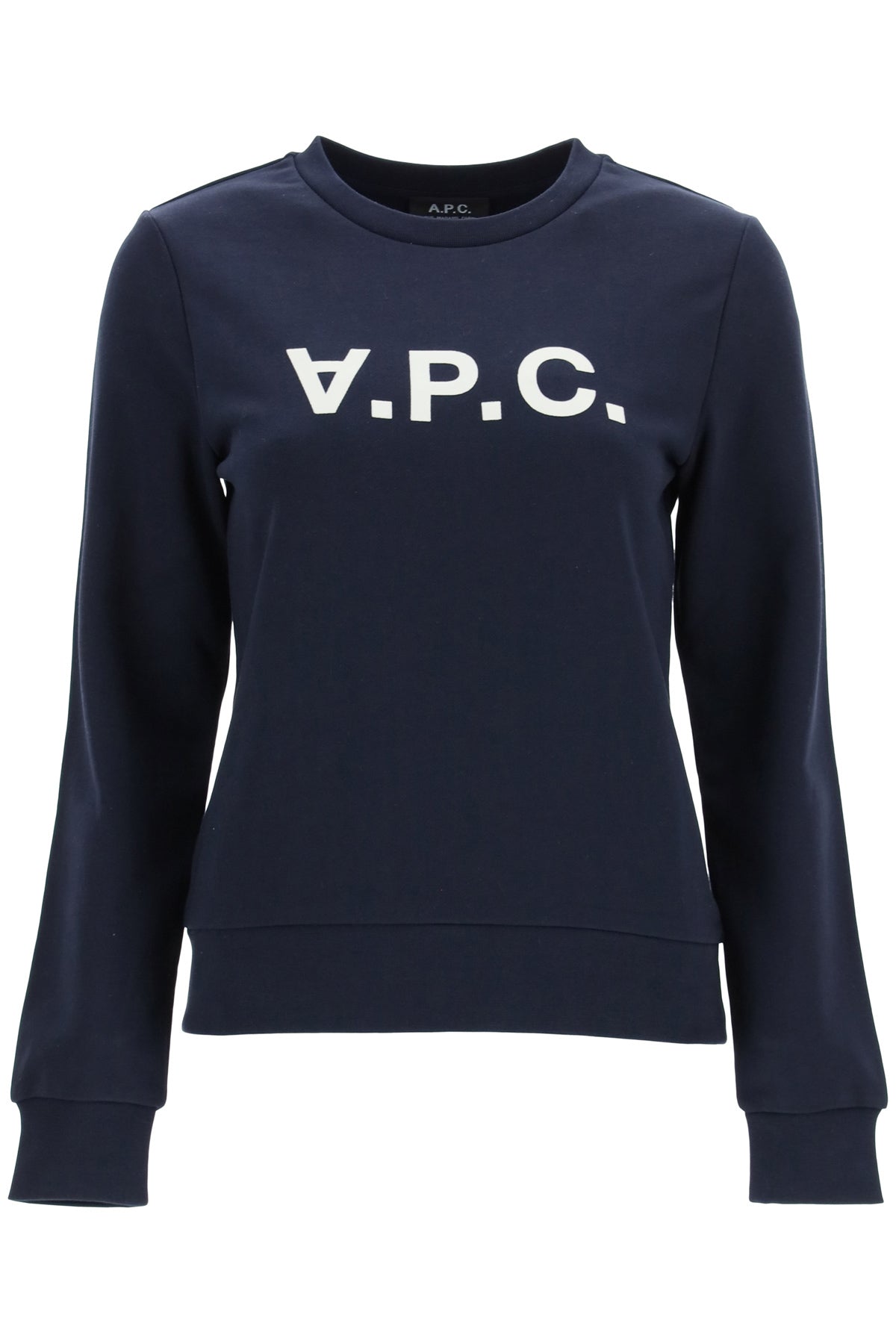 A. P.C.-Felpa Logo V. P.C Flock-Donna