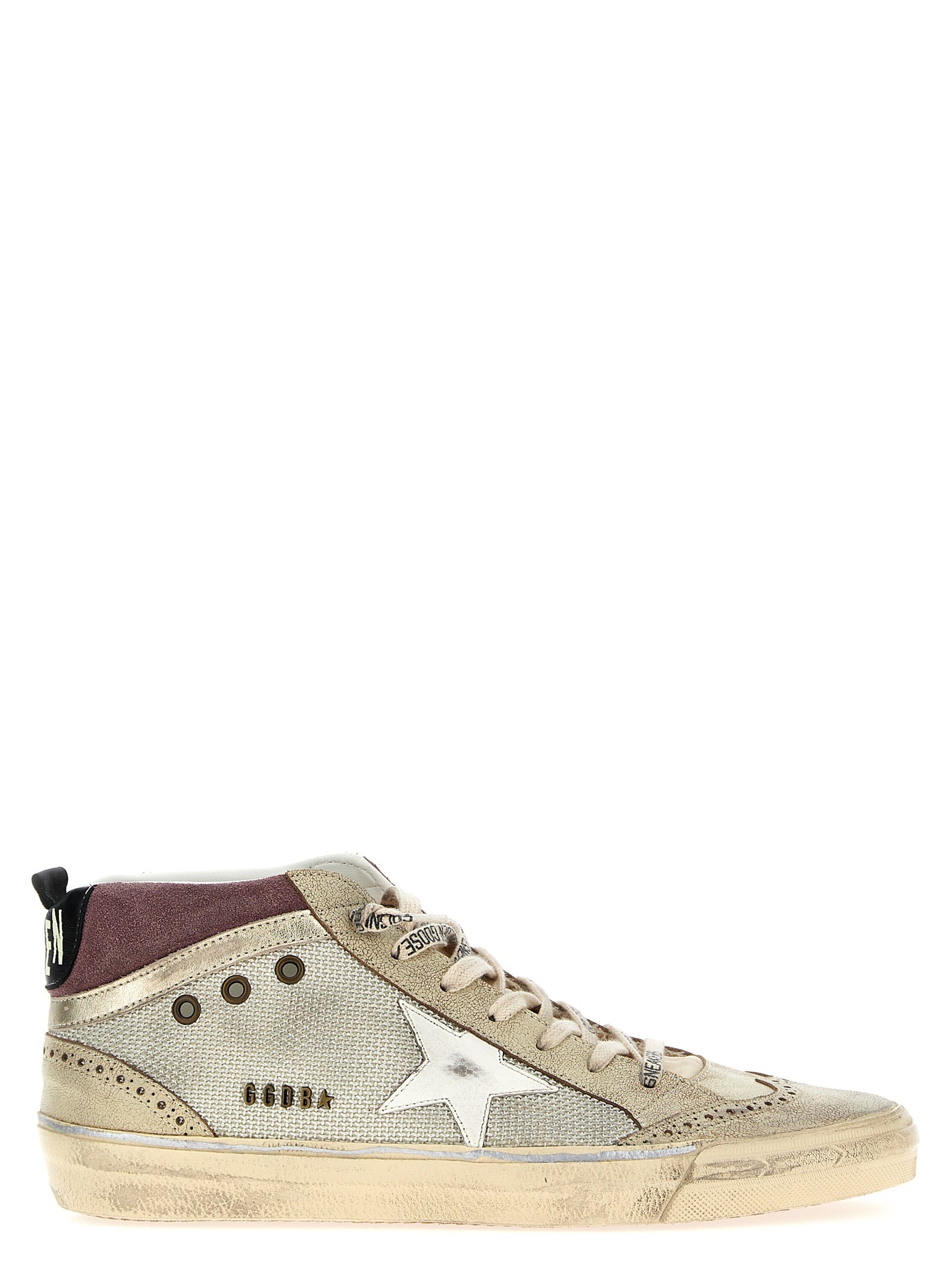 Golden Goose-Mid Star Sneakers Multicolor-Donna