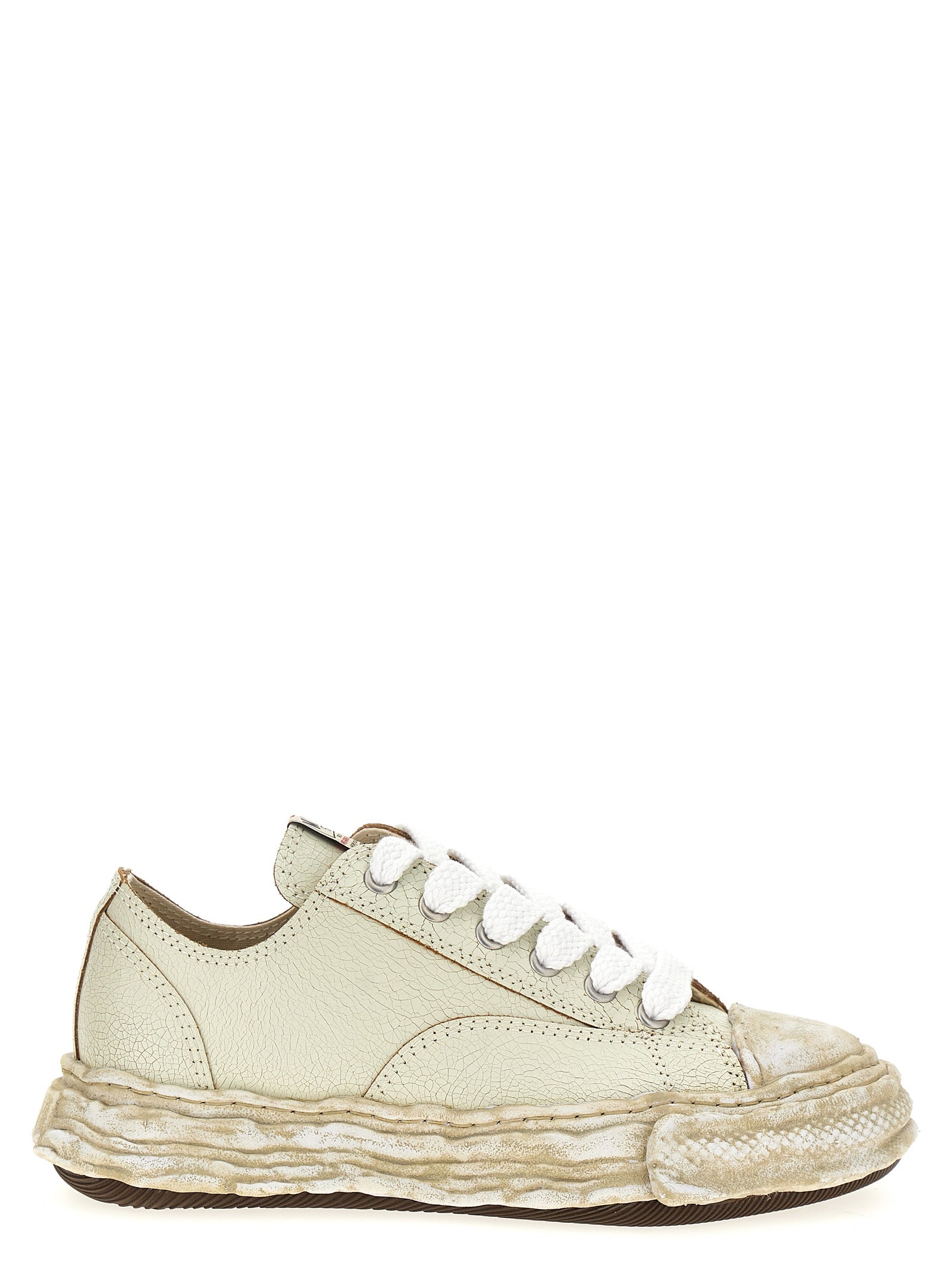 Maison Mihara Yasuhiro-Oversize Low Top Sneakers Bianco-Donna