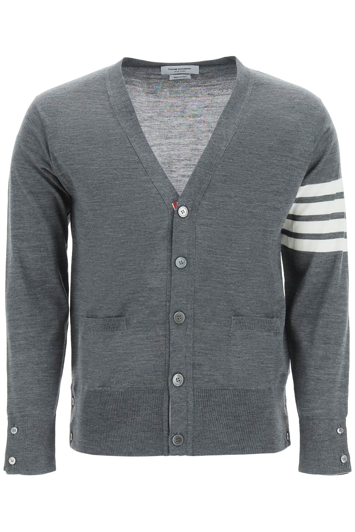 Thom Browne-Cardigan 4 Bar-Uomo