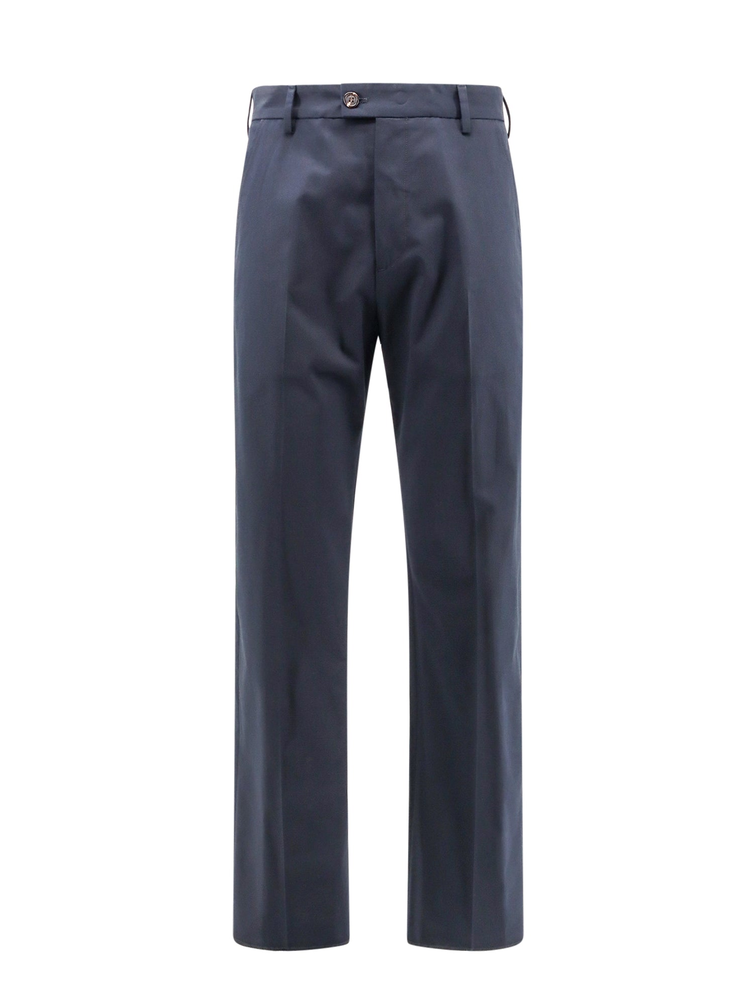 Alexander McQueen-Pantalone in cotone con dettaglio logo-Uomo