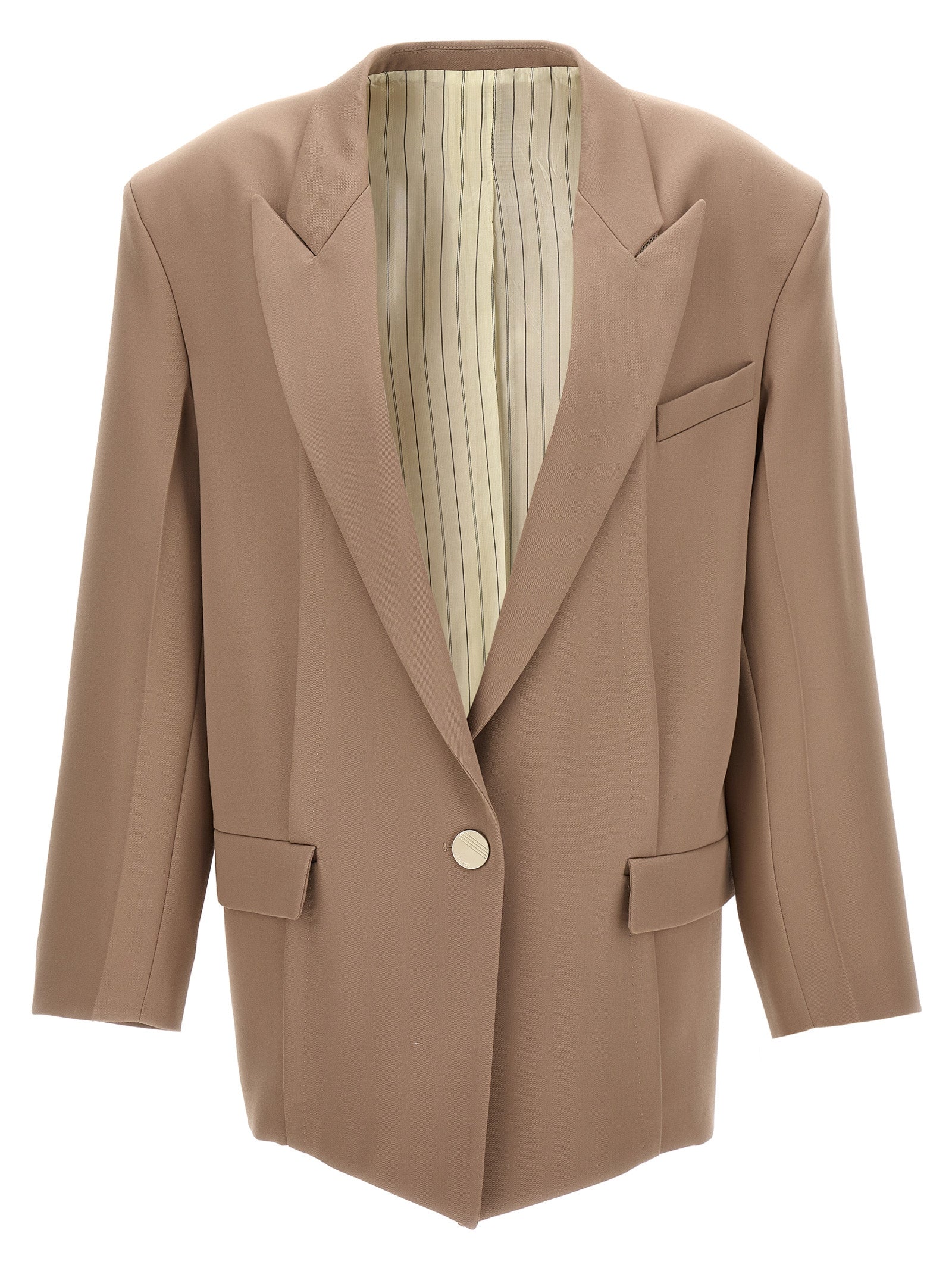 The Attico-Glen Blazer And Suits Beige-Donna