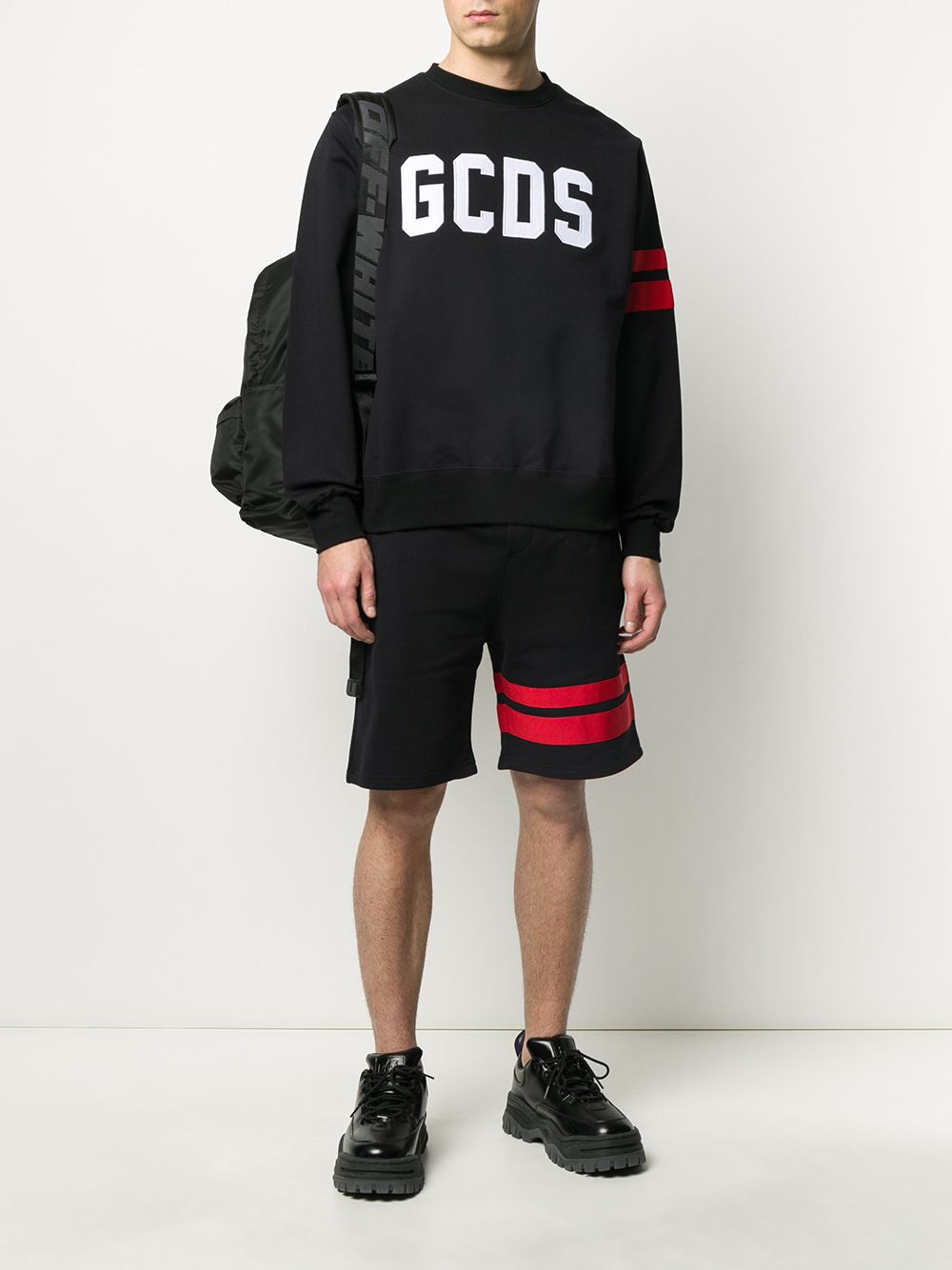 GCDS-Logo crewneck-Uomo