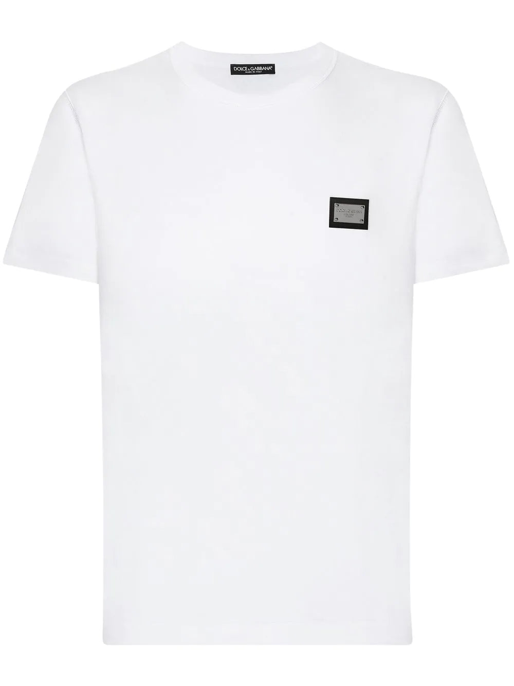 Dolce & Gabbana-T-shirt girocollo DG Essentials-Uomo