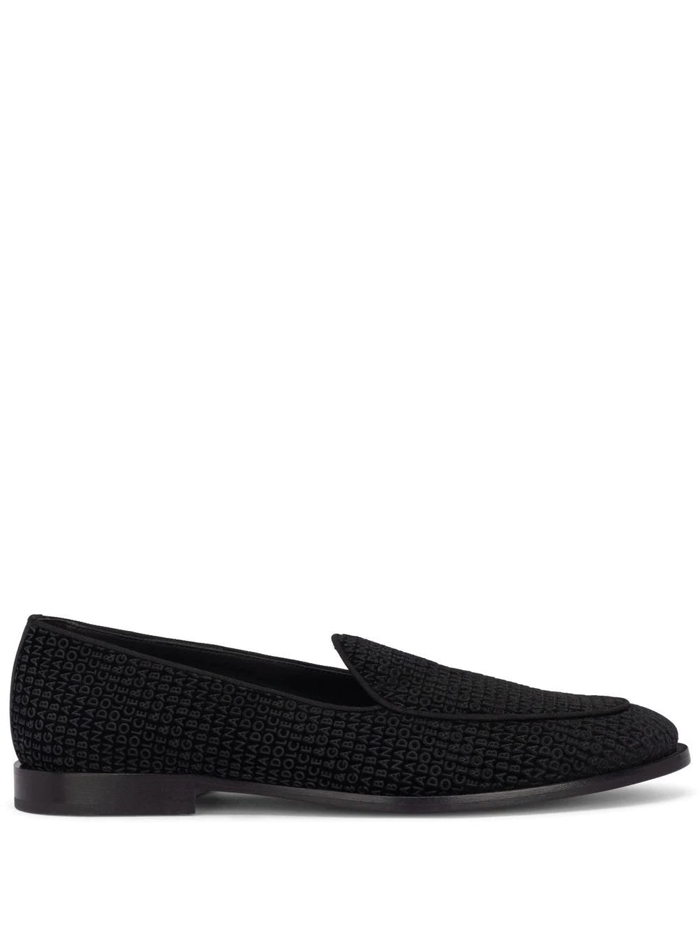 Dolce & Gabbana-Slippers con stampa-Uomo