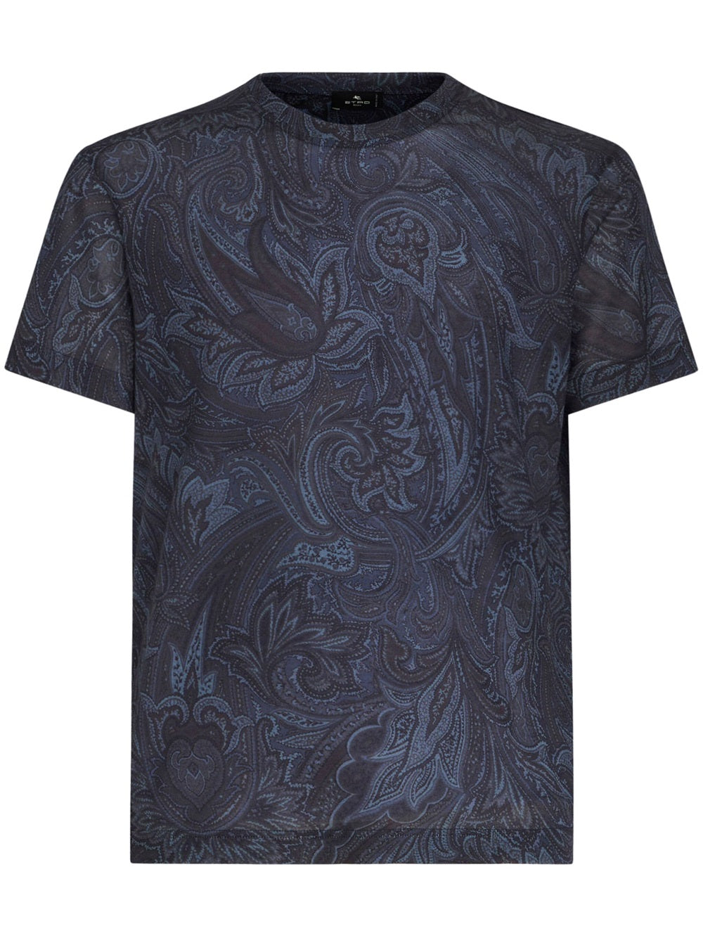 Etro-T-shirt con stampa paisley-Uomo