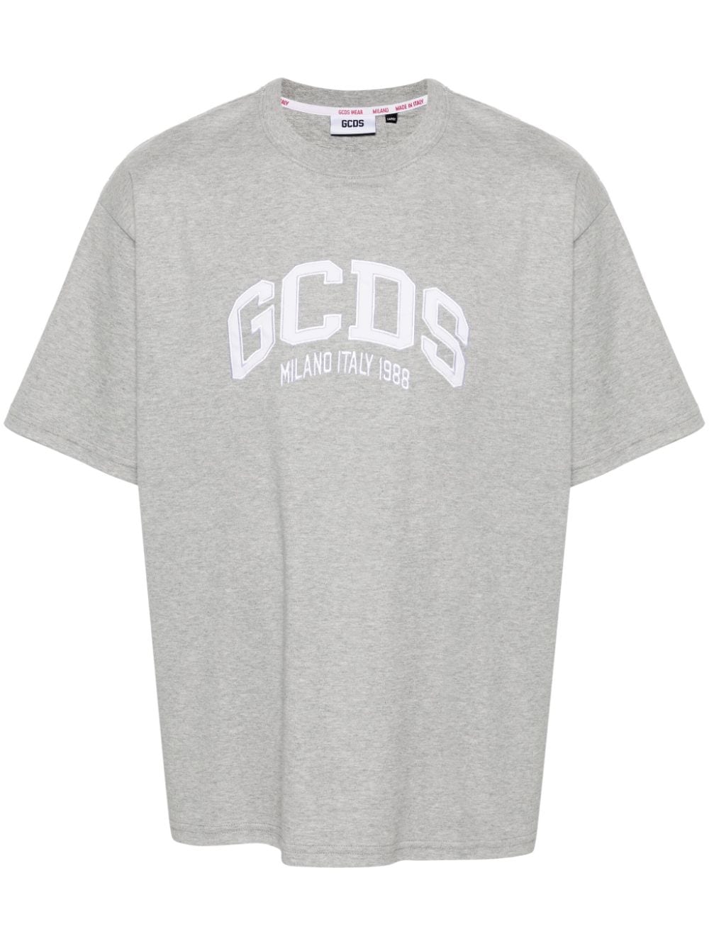 GCDS-T-shirt con applicazione-Uomo