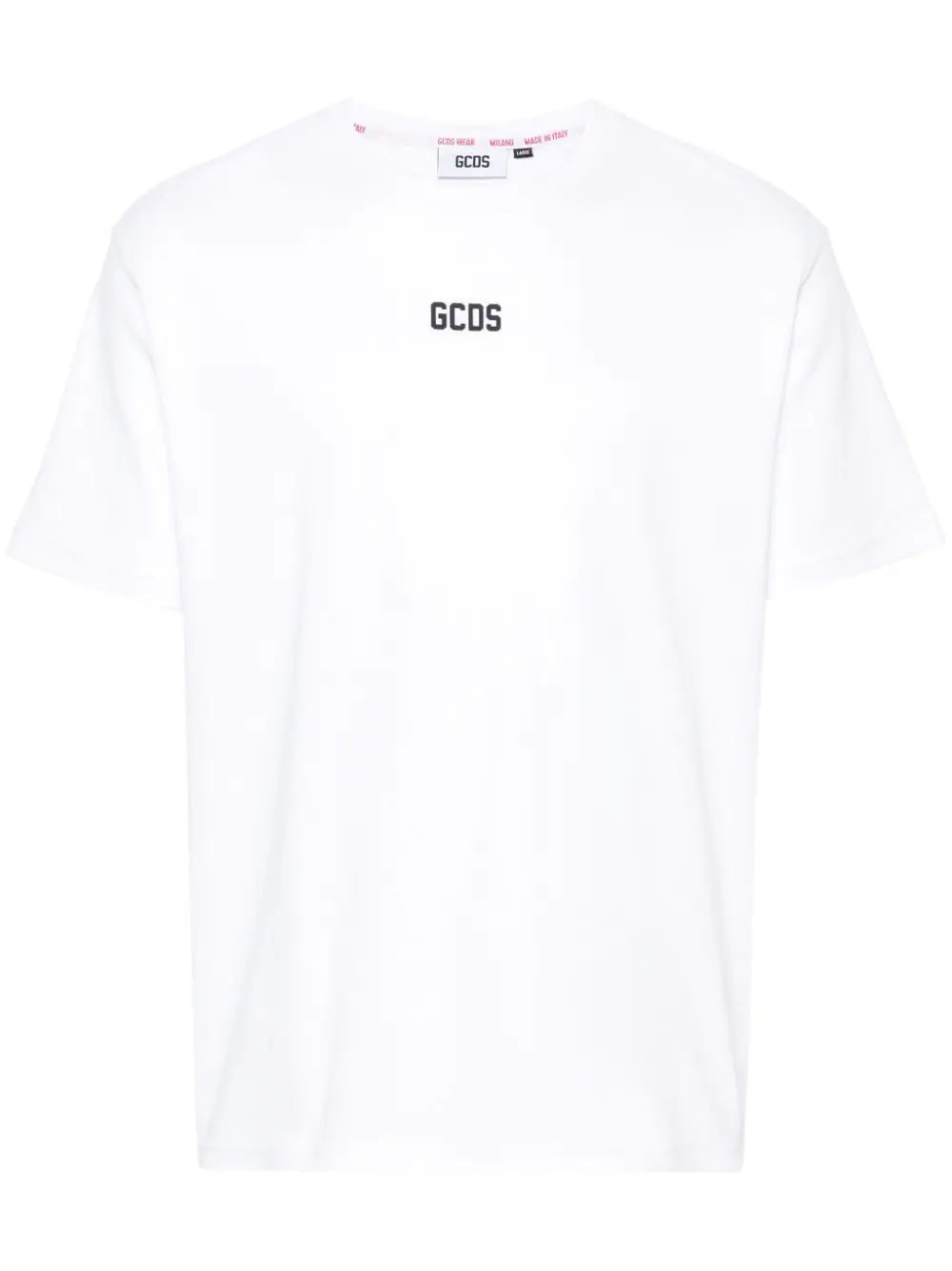 GCDS-T-shirt con applicazione logo-Uomo