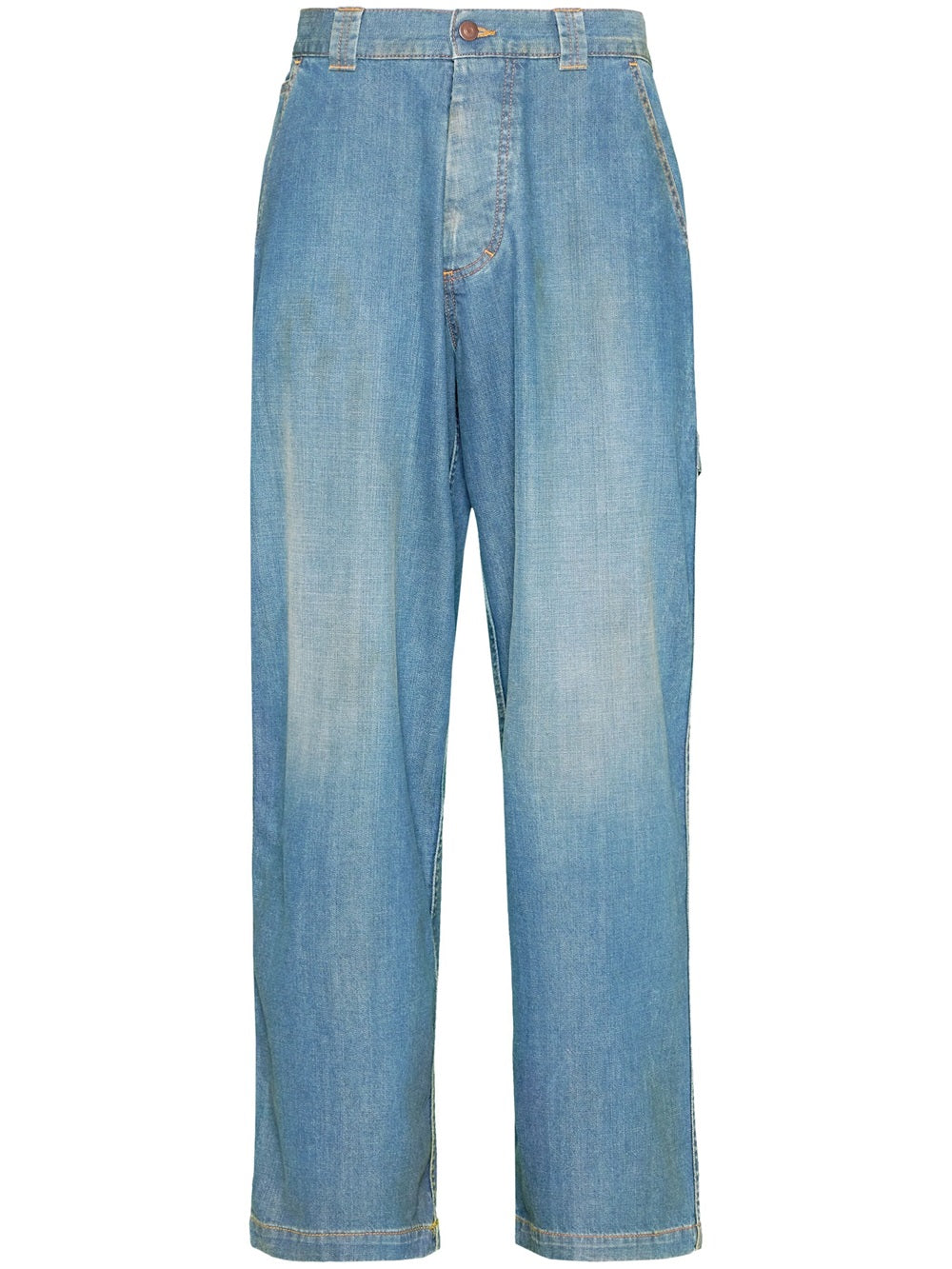 Maison Margiela-Jeans a gamba ampia-Uomo