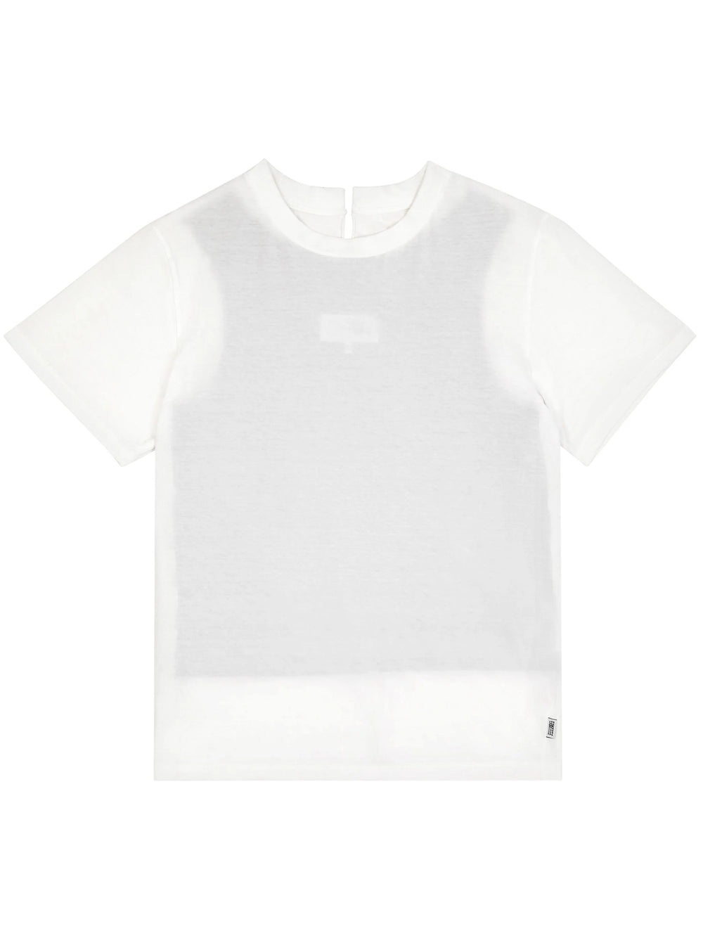 MM6 Maison Margiela-T-shirt con design a strati-Donna