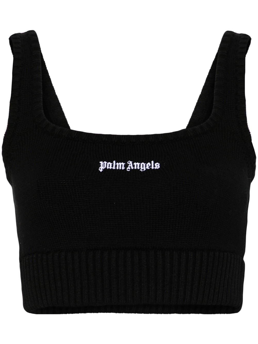 Palm Angels-Canotta con ricamo-Donna