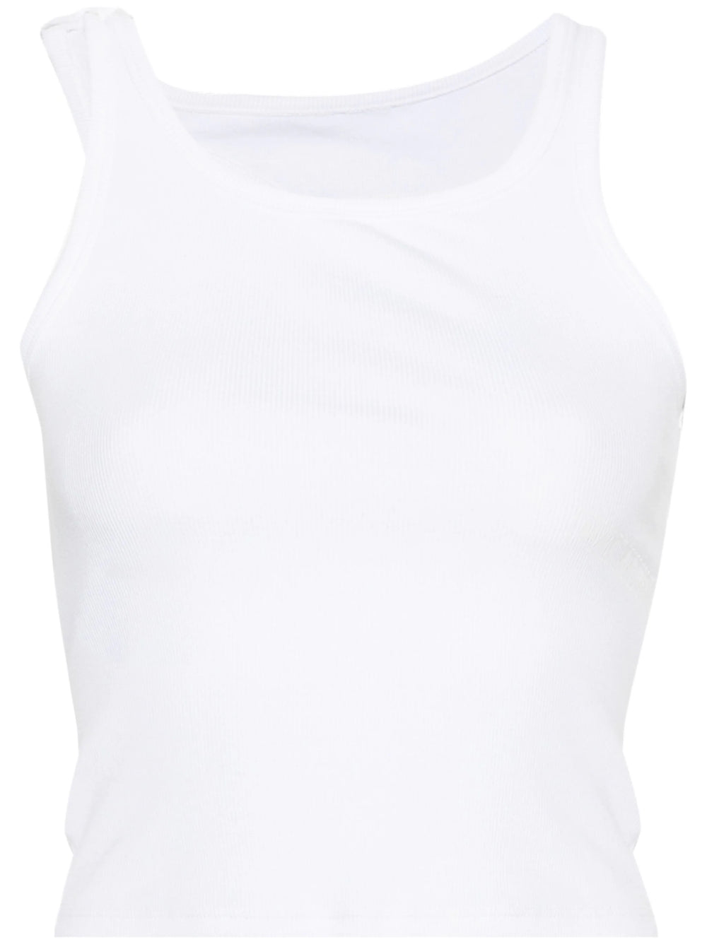 MM6 Maison Margiela-Canotta crop a coste-Donna