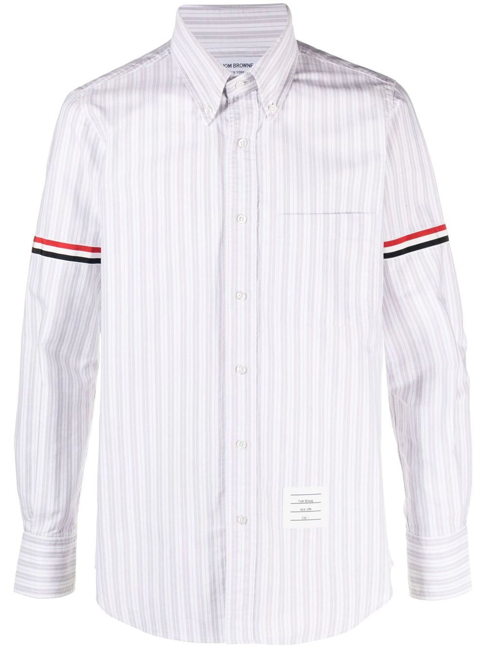 Thom Browne-Camicia Oxford a righe-Uomo