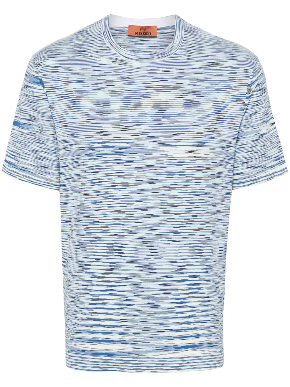 Missoni-T-shirt in cotone con stampa trattini-Uomo