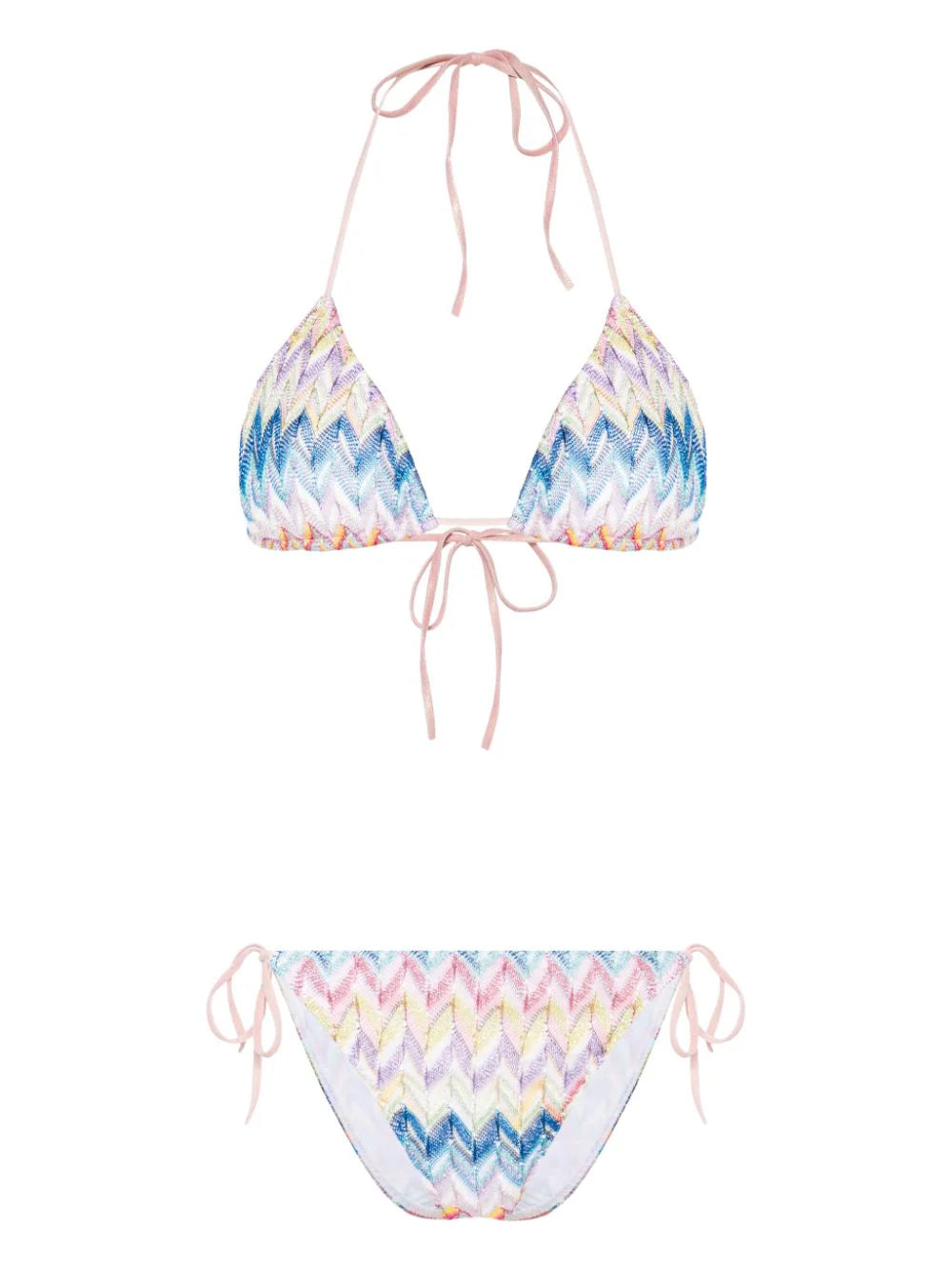 Missoni-Set bikini a triangolo con motivo zigzag-Donna