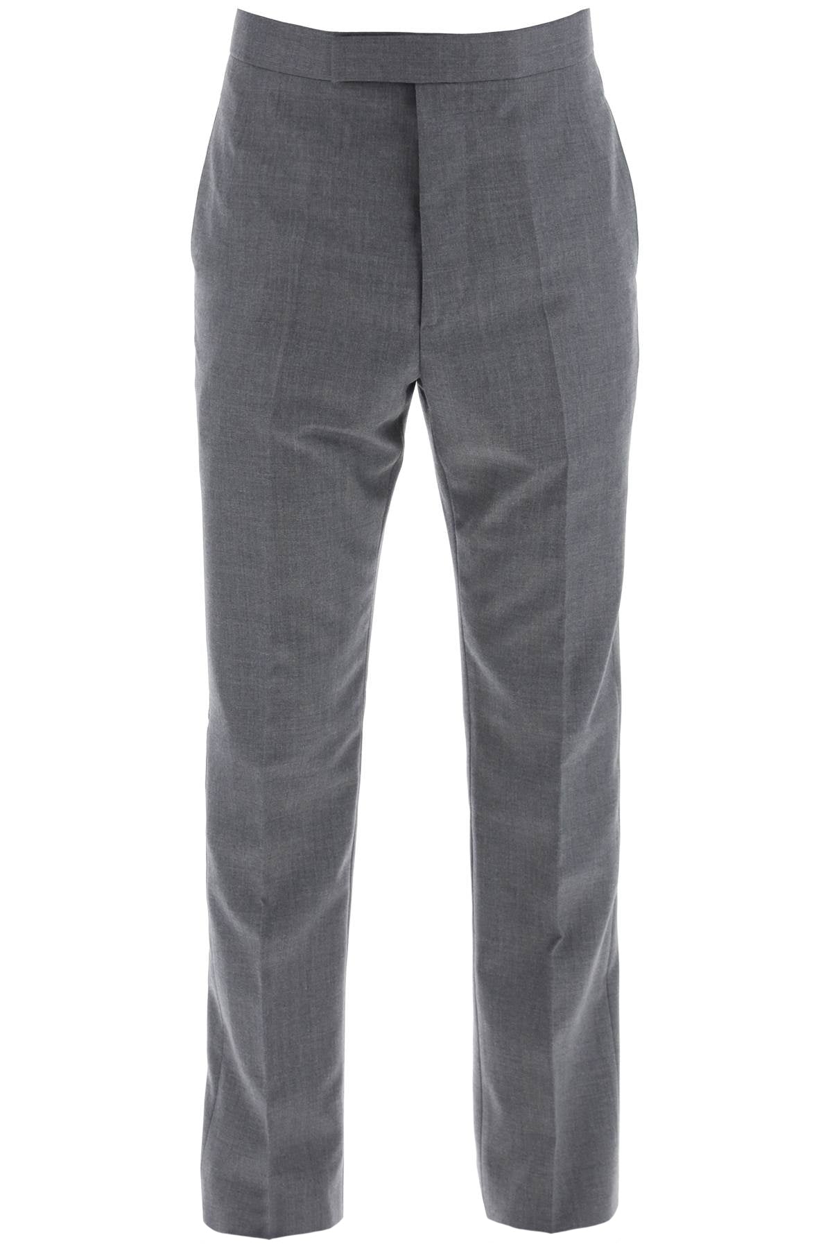 Thom Browne-Pantaloni Classici In Twill-Uomo