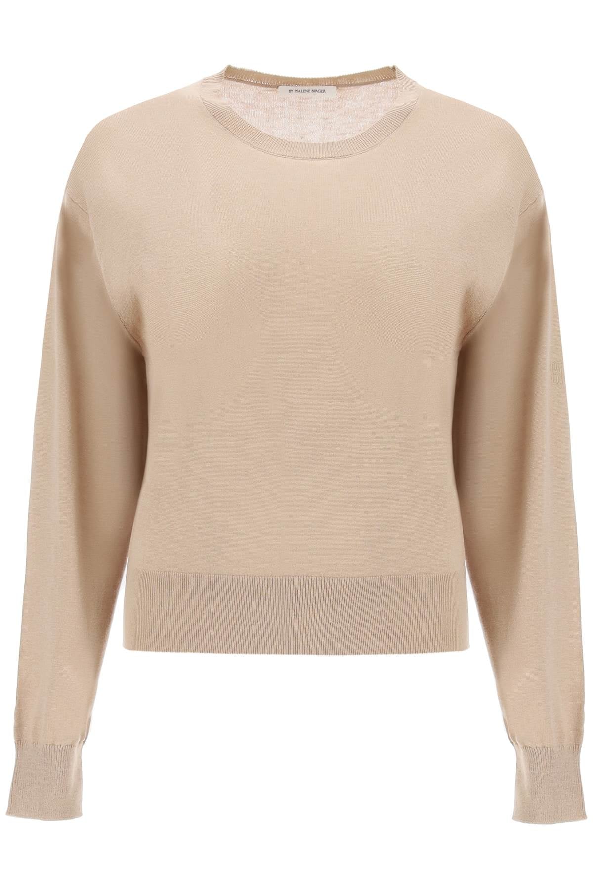 By Malene Birger-Pullover Mantea In Misto Lana E Seta-Donna