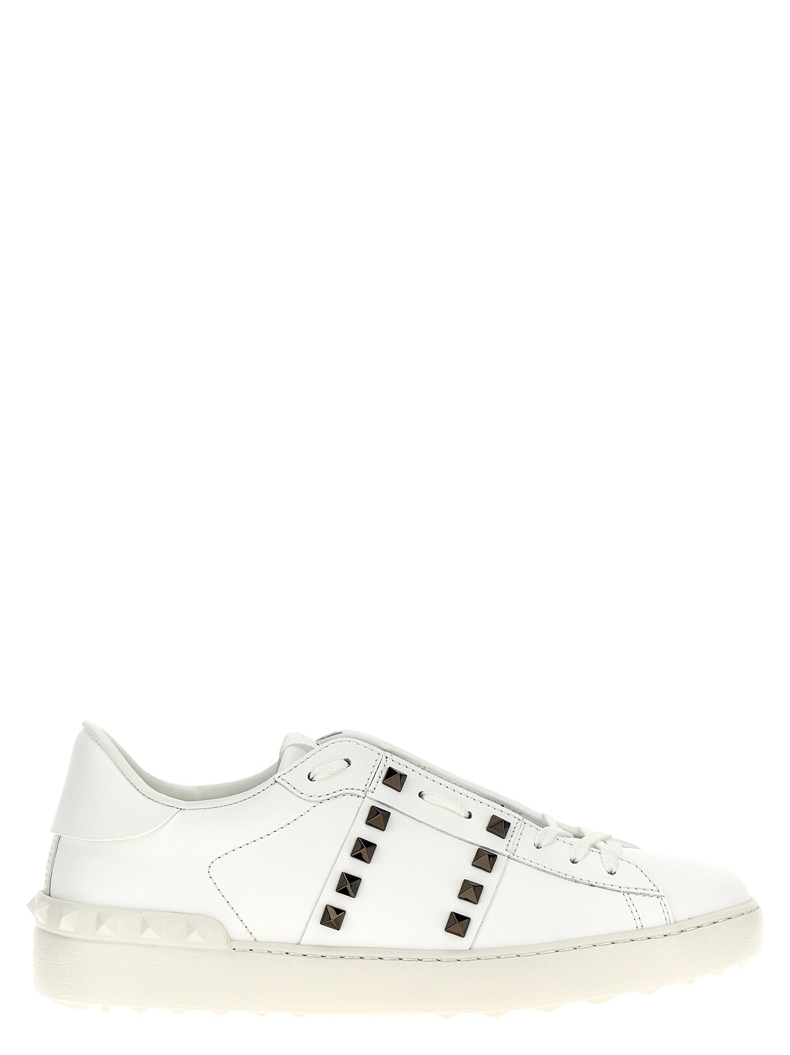 Valentino Garavani-Rockstud Untitled Sneakers Bianco-Uomo