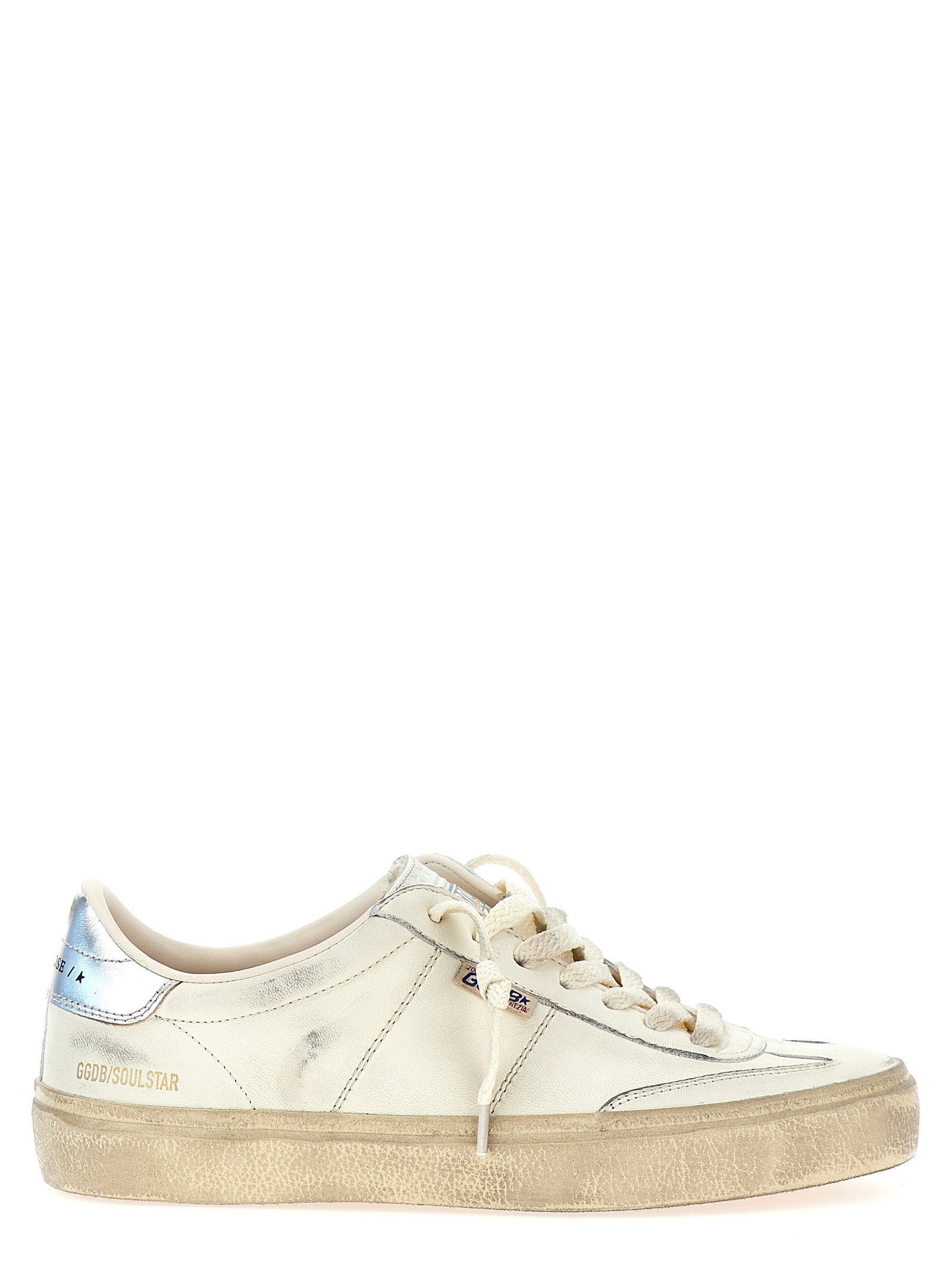 Golden Goose-Soul Star Sneakers Bianco-Uomo