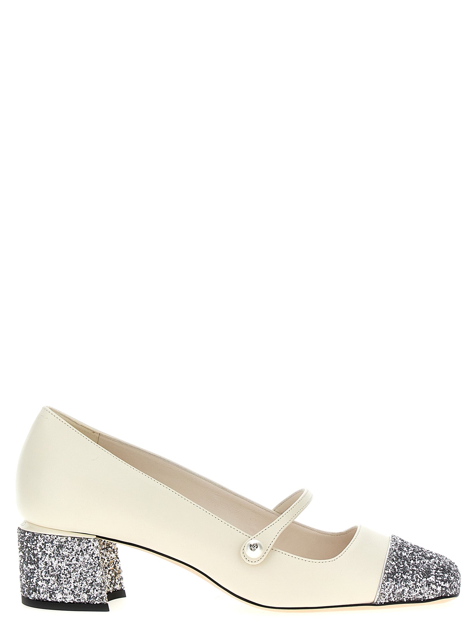 Jimmy Choo-Elisa Decollete Bianco-Donna