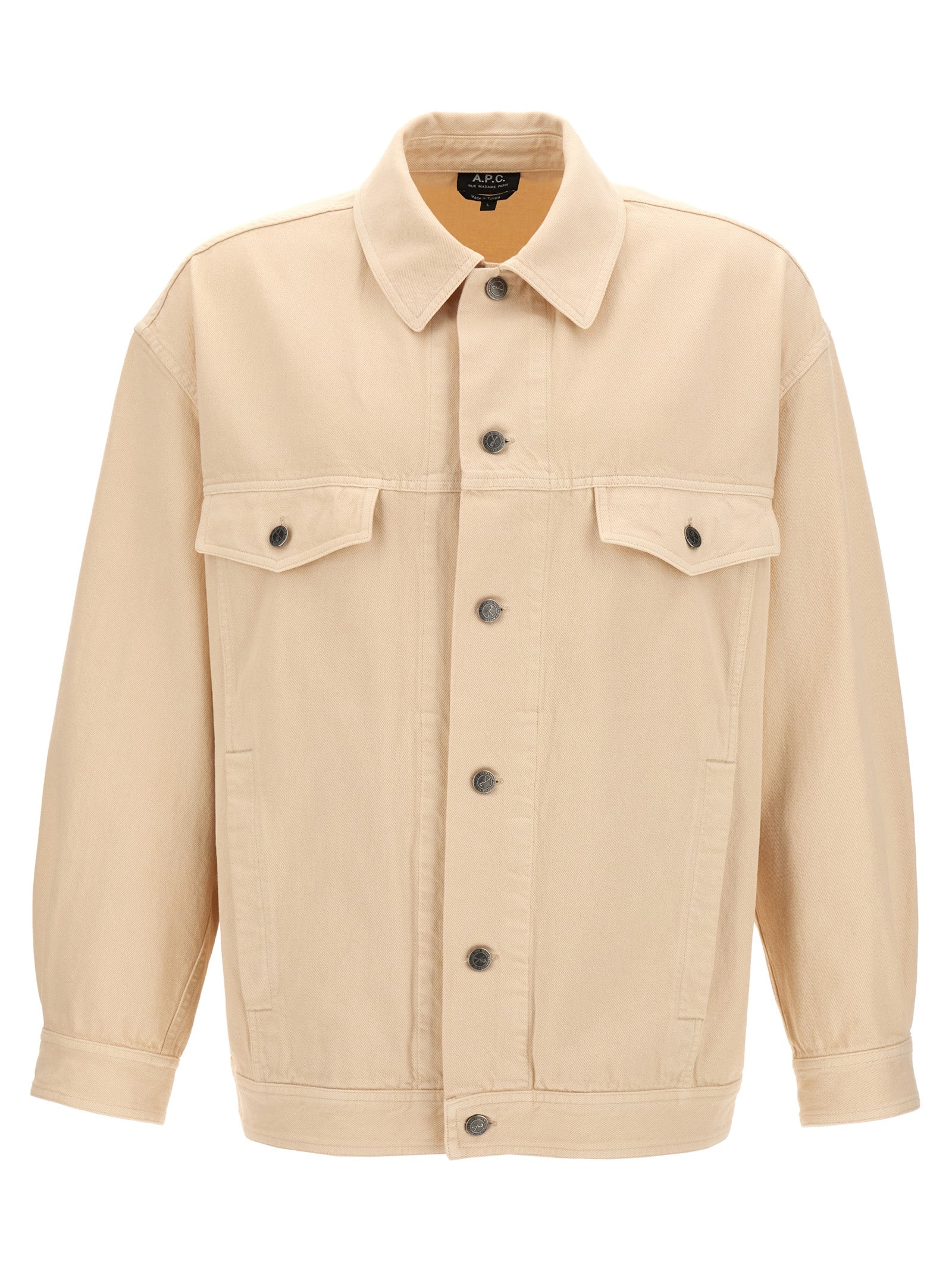 A. P.C.-Elvis Giacche Beige-Uomo