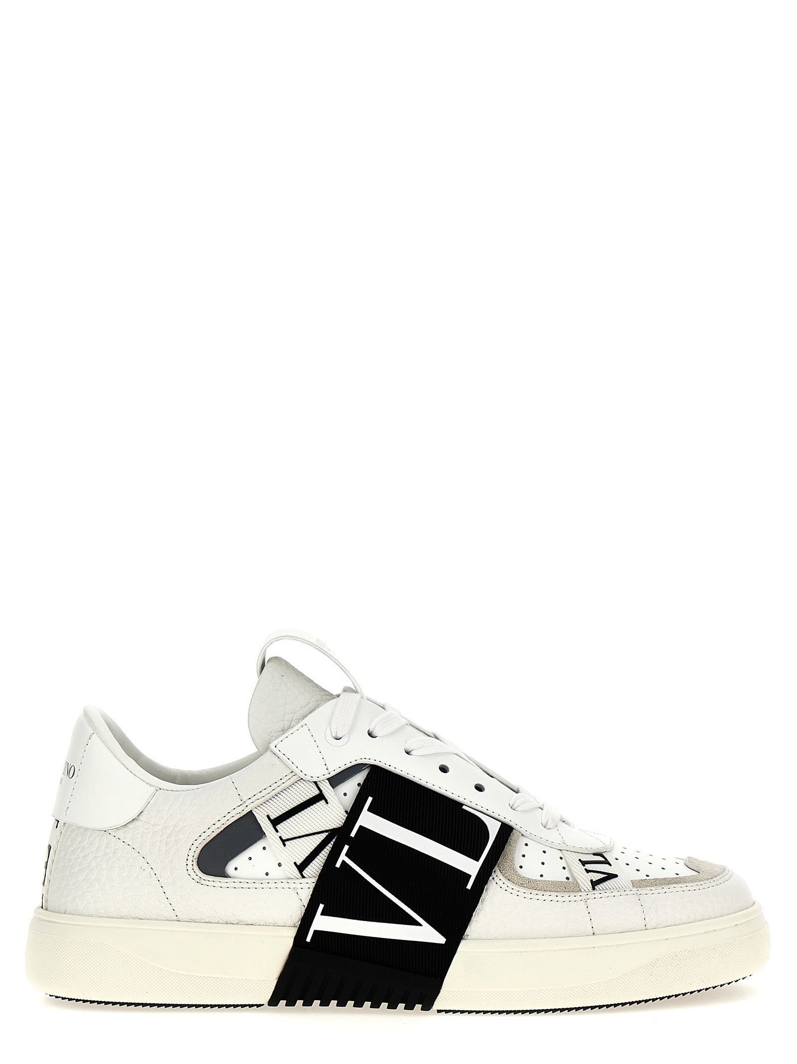 Valentino Garavani-Vl7n Sneakers Bianco/Nero-Uomo