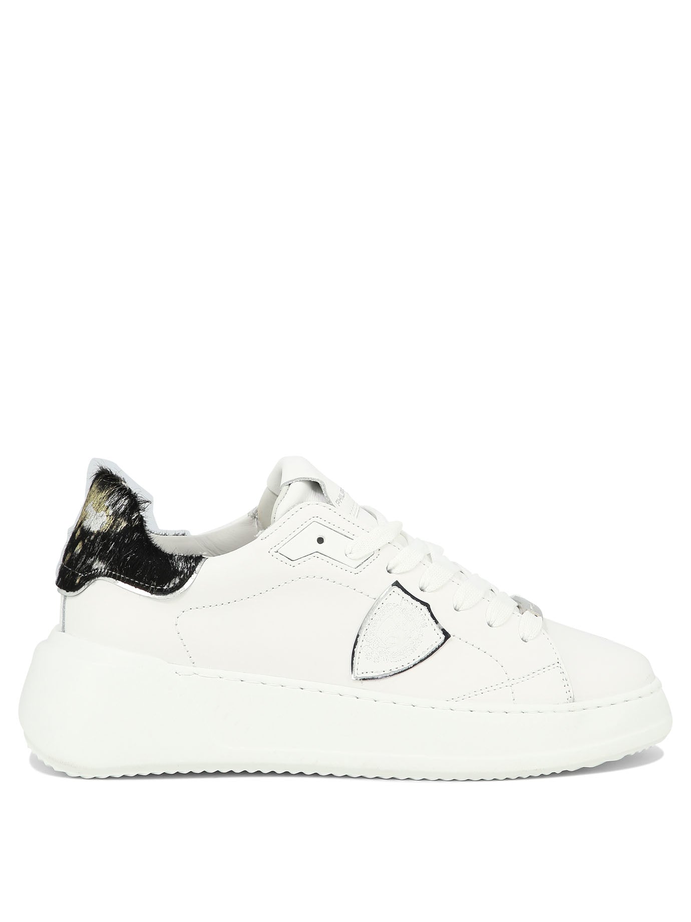 Philippe Model Paris-Tres Temple Sneakers & Slip-On Bianco-Donna