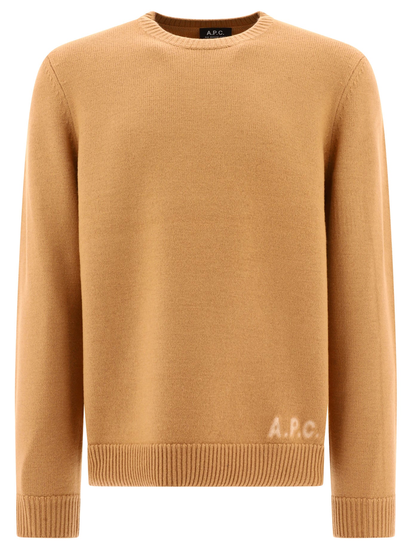 A. P.C.-Edward Knitwear Beige-Uomo