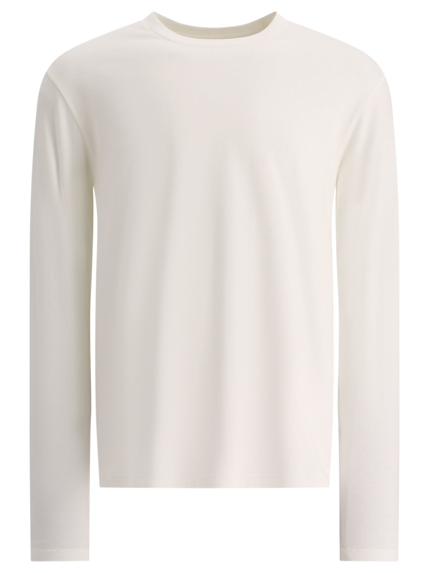 Jil Sander-T-Shirt With Back Print T-Shirts Bianco-Uomo