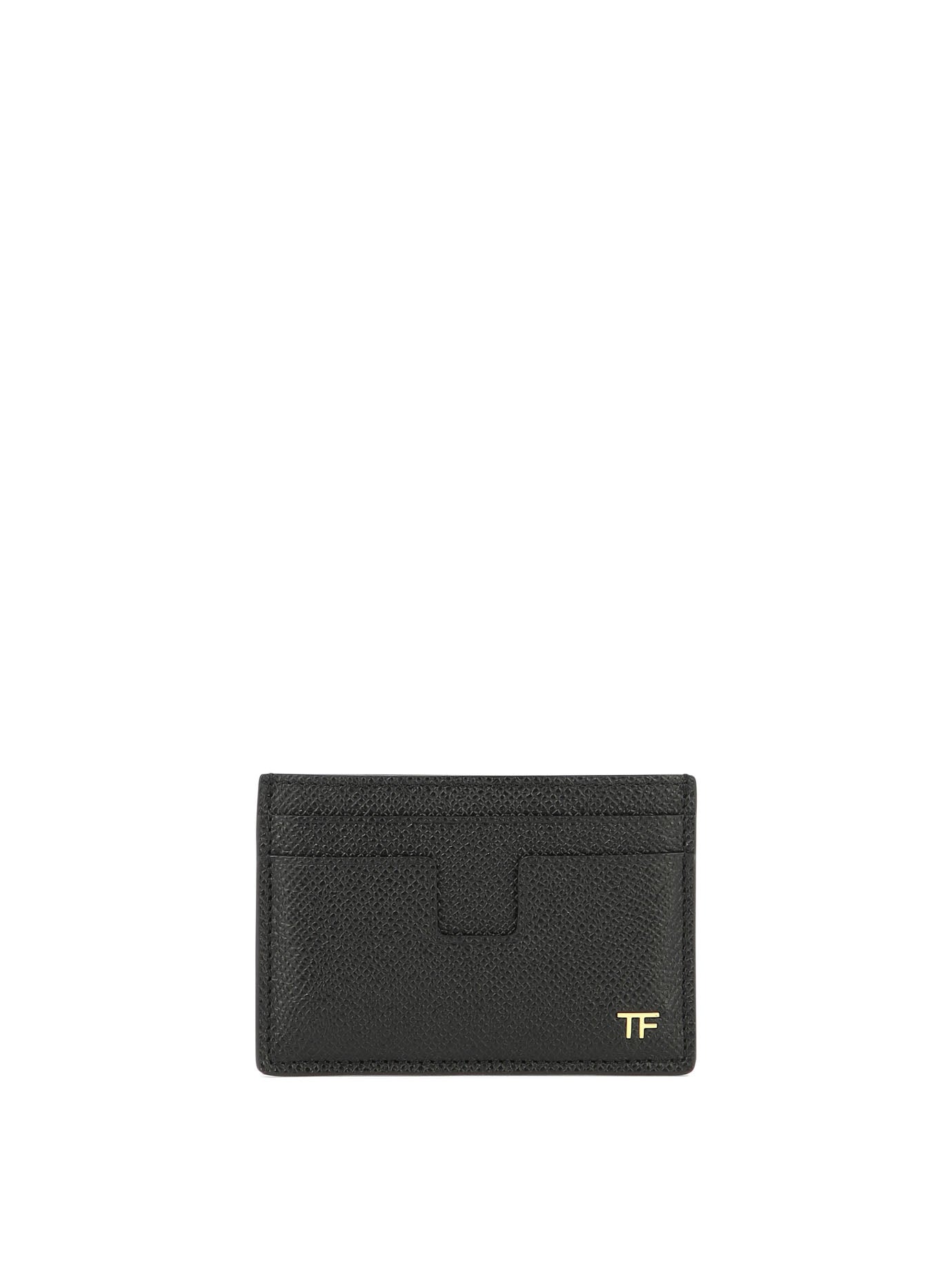 Tom Ford-Tf Wallets & Card Holders Nero-Uomo