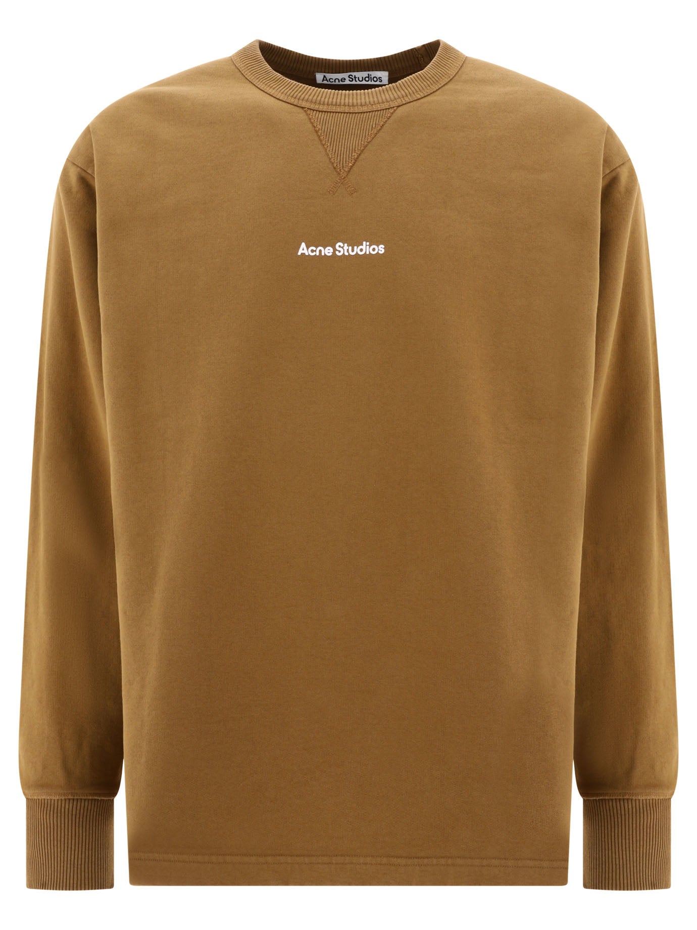 Acne Studios-Acne Studios Sweatshirts Marrone-Uomo