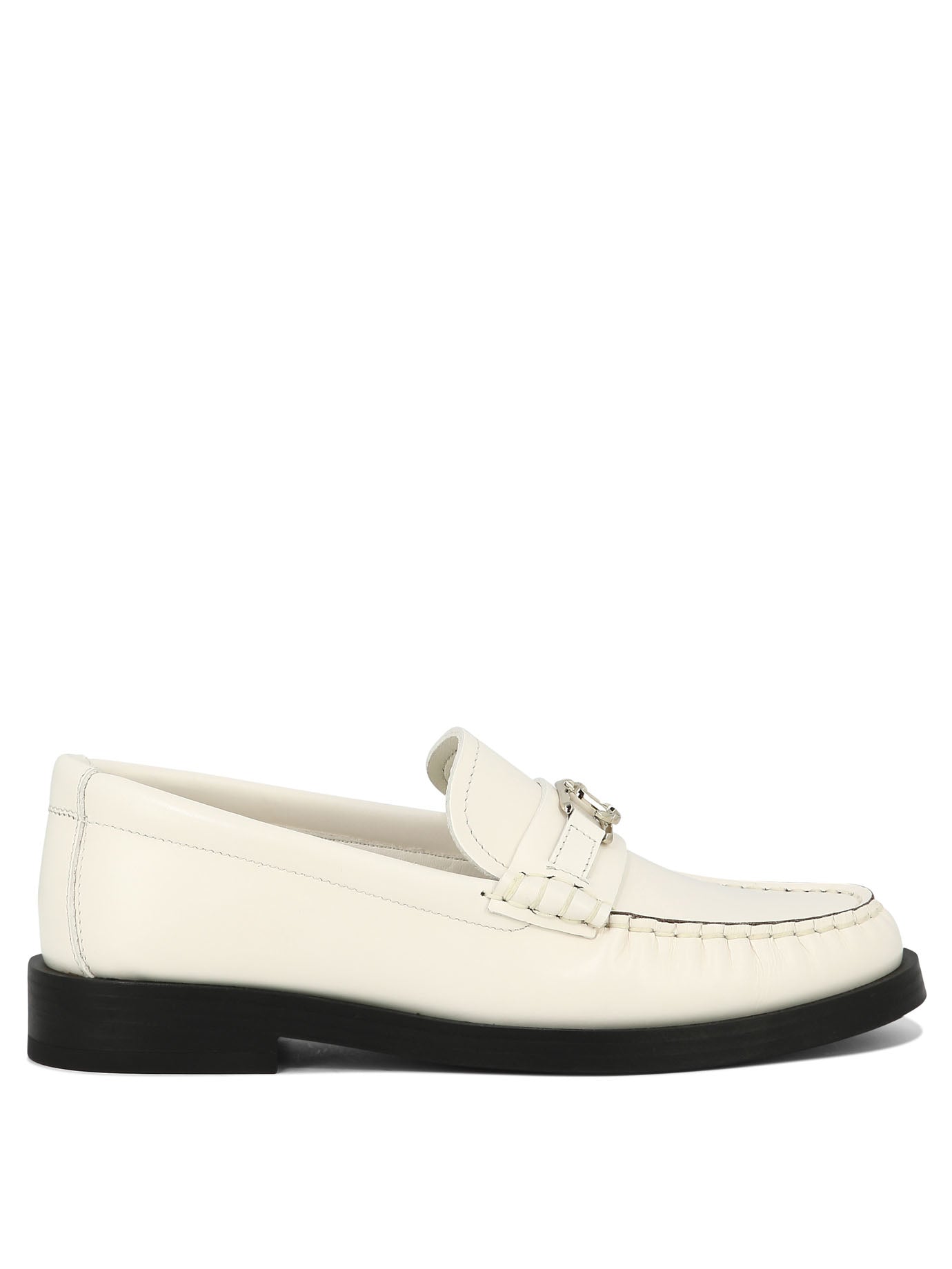 Jimmy Choo-Addie Loafers & Slippers Bianco-Donna