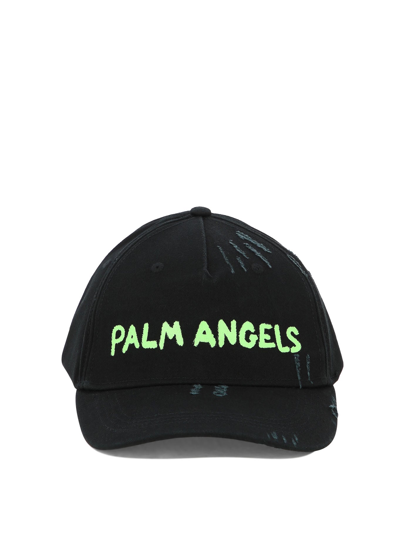 Palm Angels-Seasonal Logo Cappelli Nero-Uomo